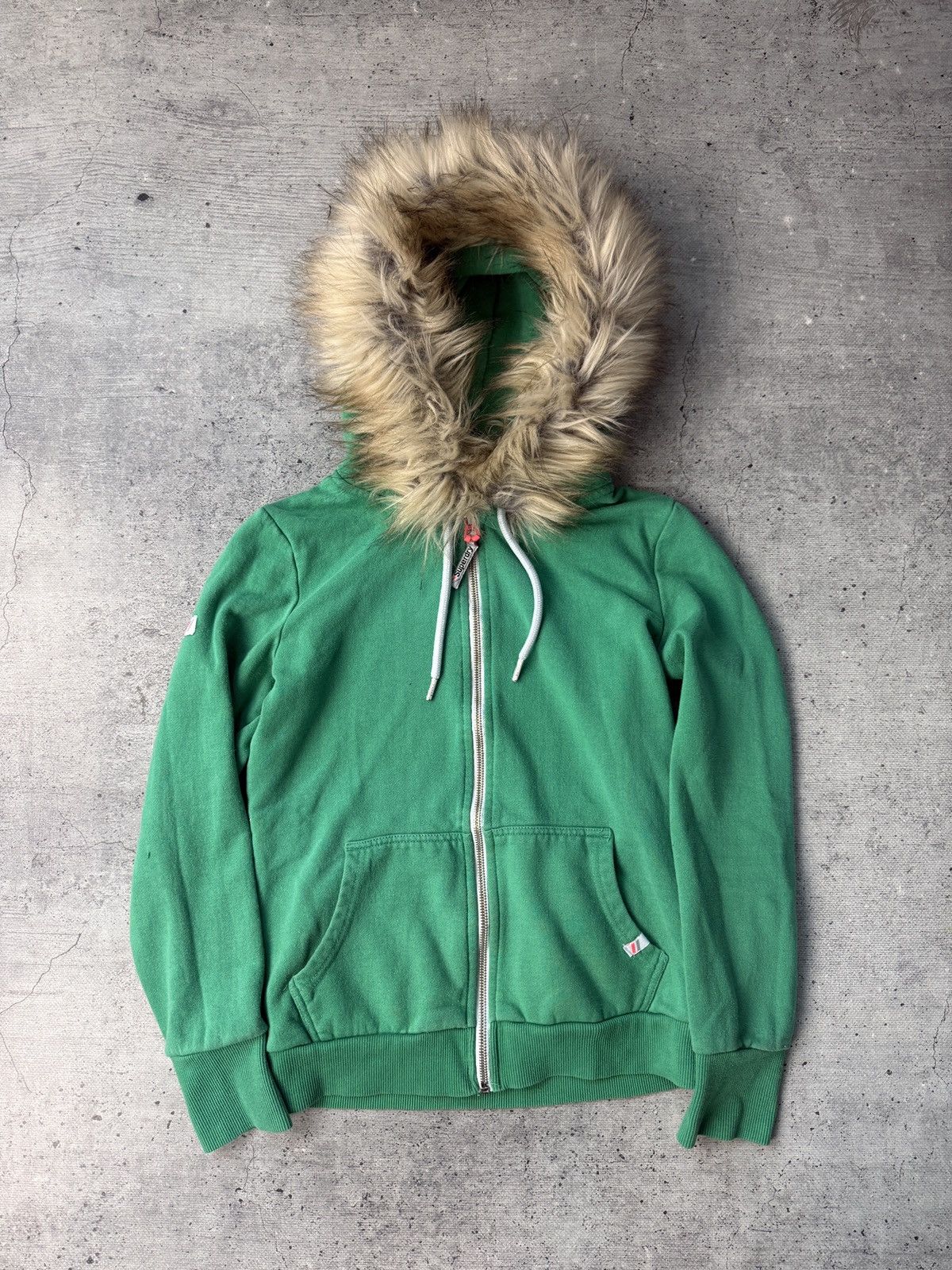 Hysteric Glamour Superdry Faux Fur Zip Hood Playboi ifsixwasnine LGB goa vibe Size US S / EU 44-46 / 1 - 2 Thumbnail