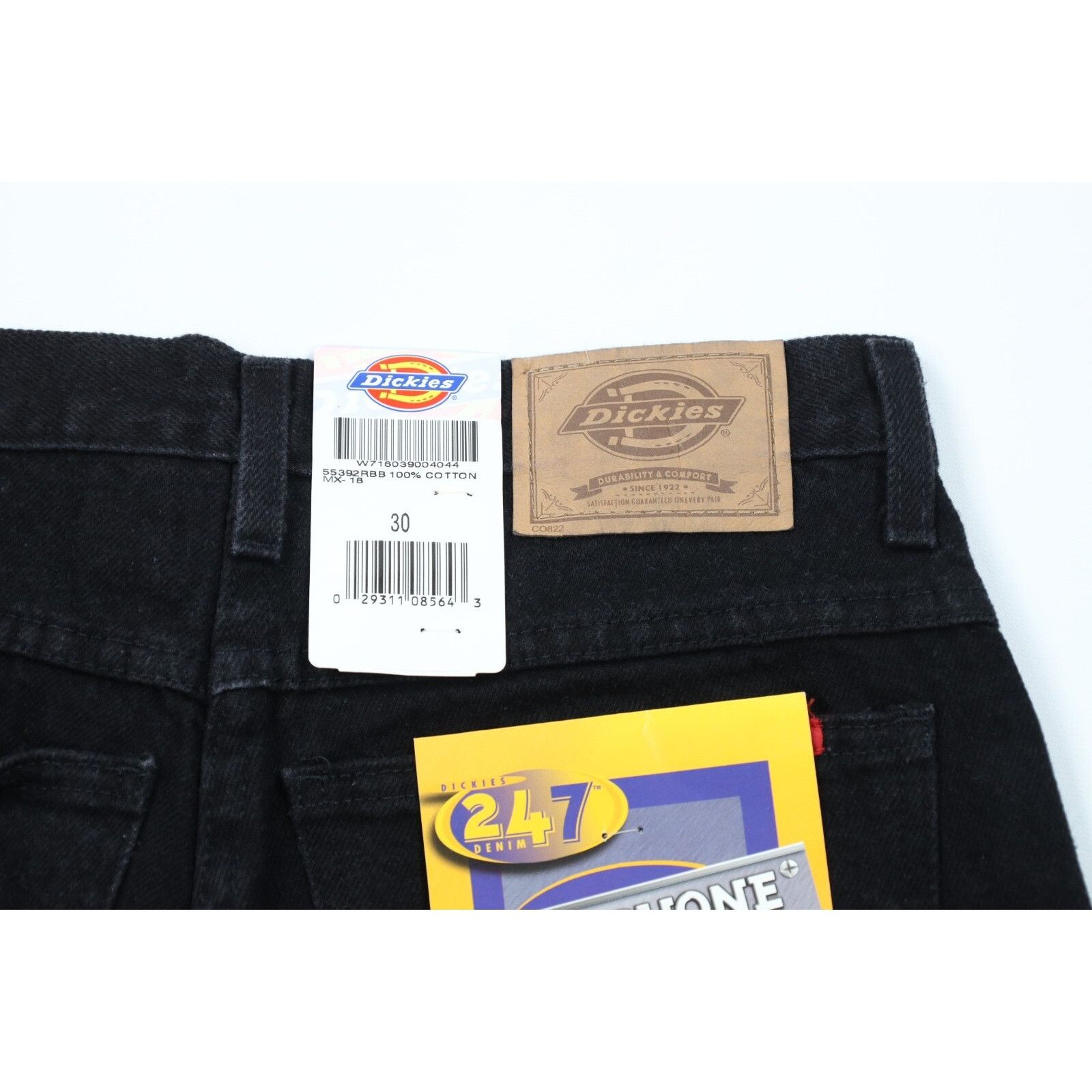 Dickies × Vintage Deadstock Vintage Y2K 2001 Dickies Relaxed Fit Denim Shorts Size US 30 / EU 46 - 14 Thumbnail