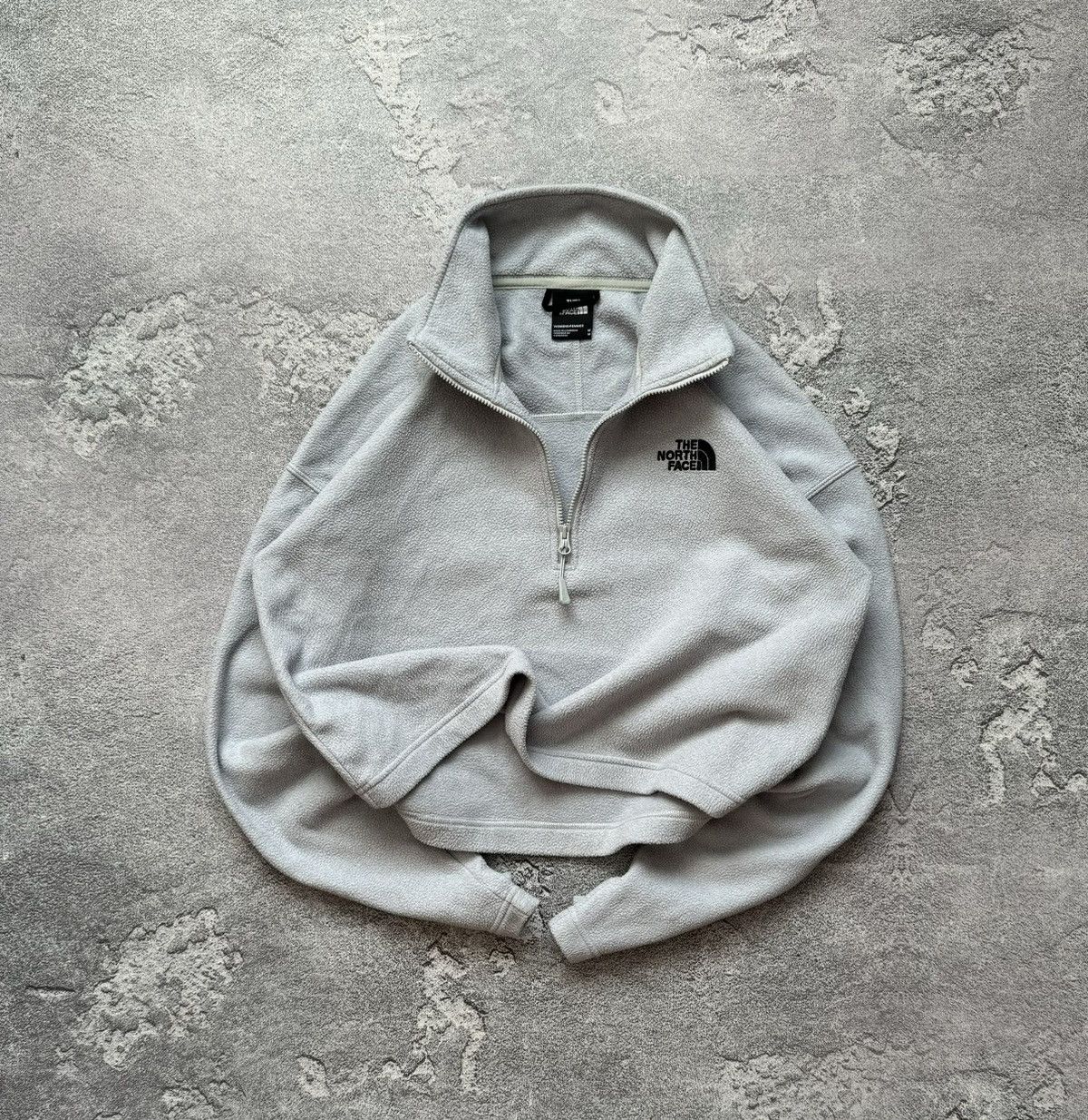 The North Face The North Face TNF Wmns M 1/4 zip crop fleece sweatshirt Y2K Size M / US 6-8 / IT 42-44 - 1 Thumbnail