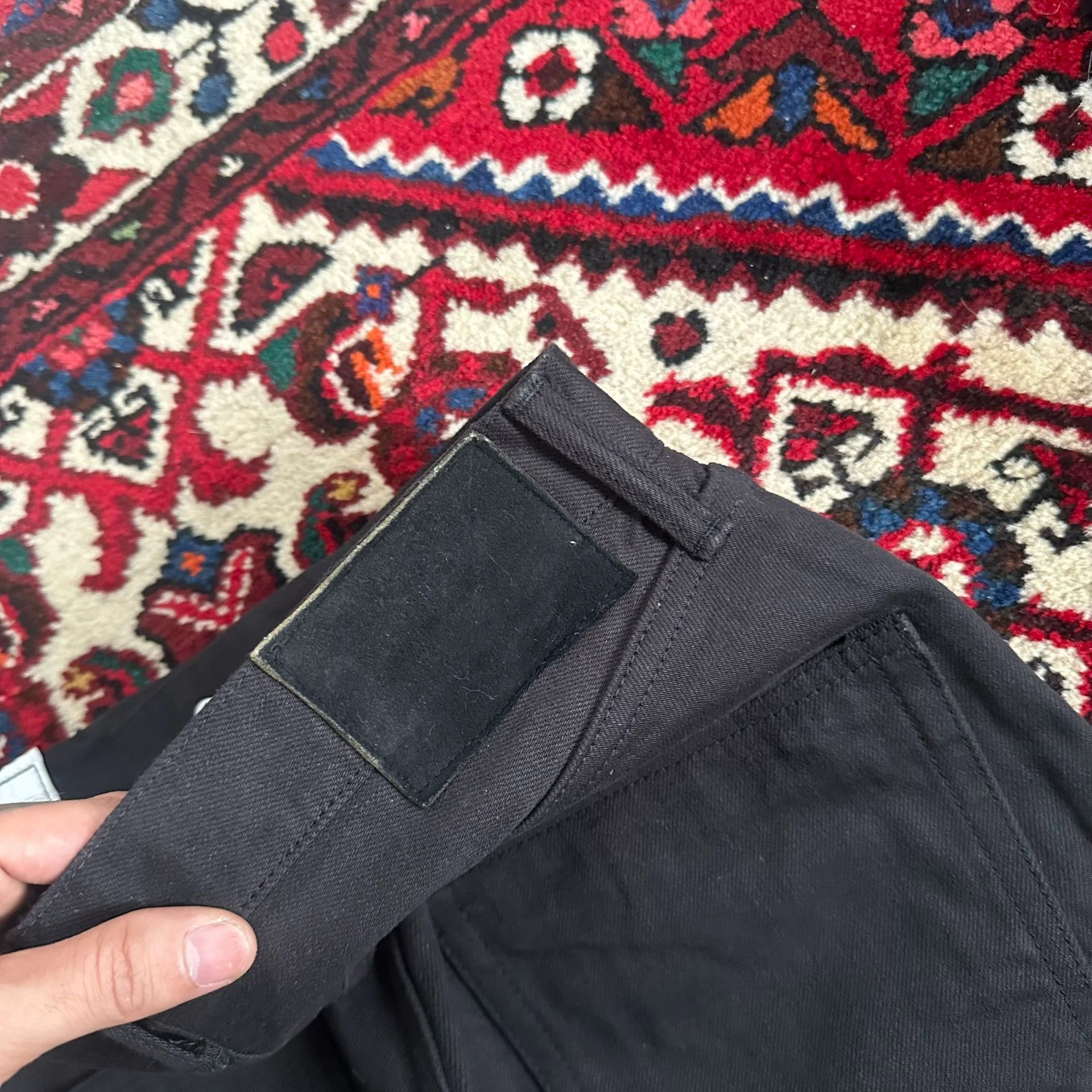 Visvim visvim 23ss 01 CMYK Black jeans W32/L30 Size US 32 / EU 48 - 4 Thumbnail