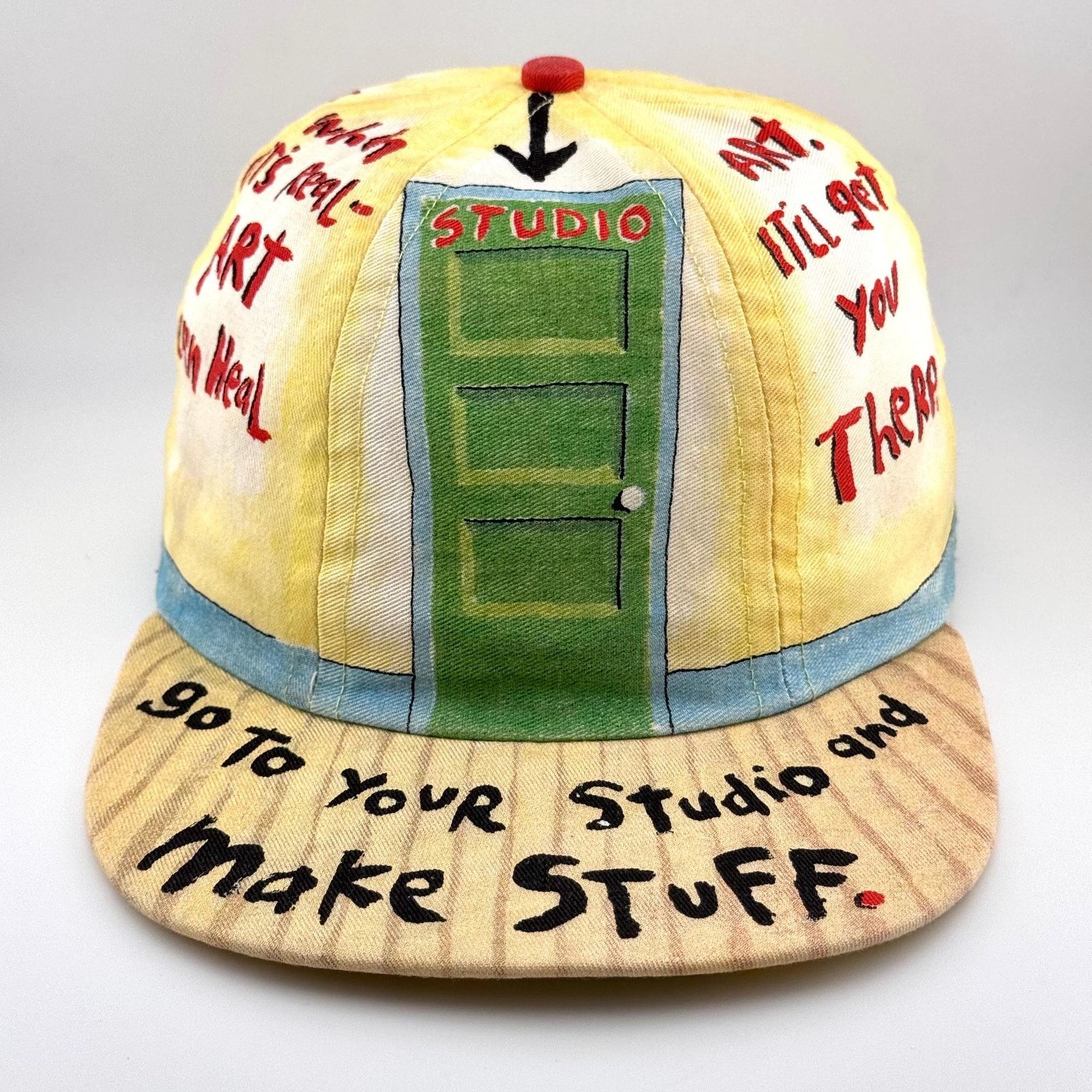 Vintage VTGG 90s Fred Babb Cap Go To Your Studio Hat Made in USA Size ONE SIZE - 2 Thumbnail