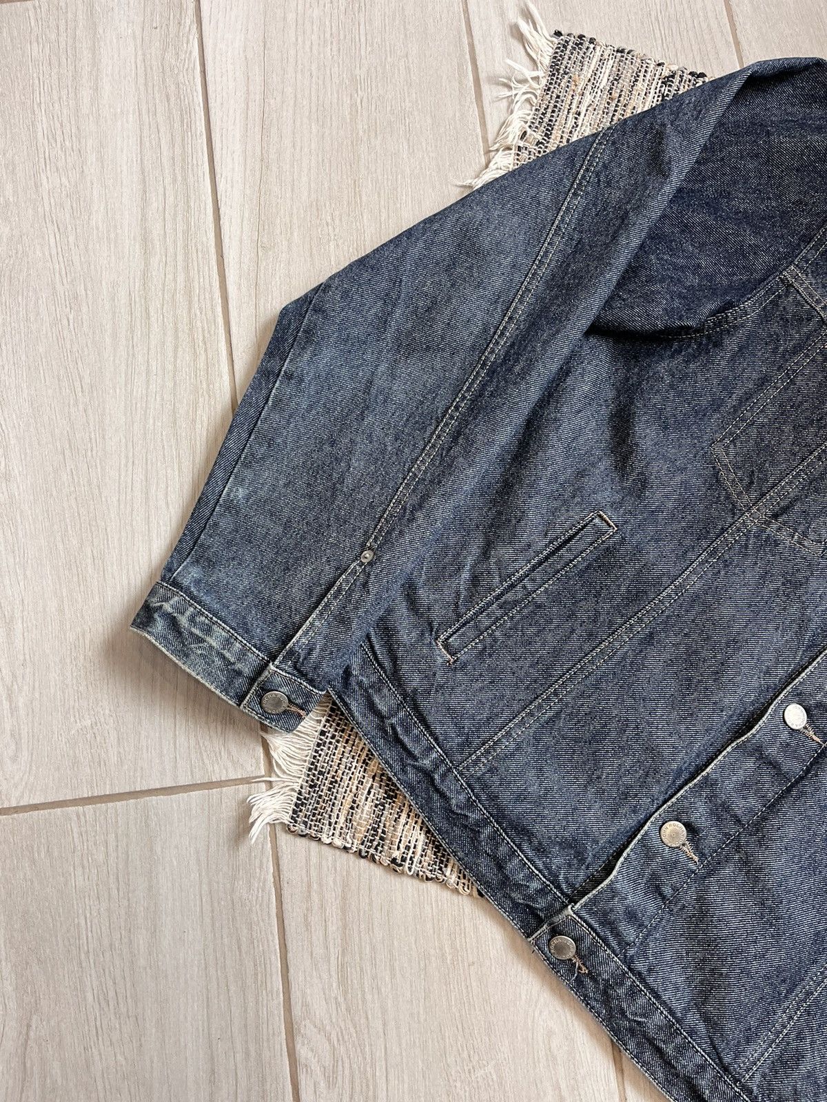 Vintage John Rocha Denim Jacket workwear Size US XL / EU 56 / 4 - 8 Thumbnail