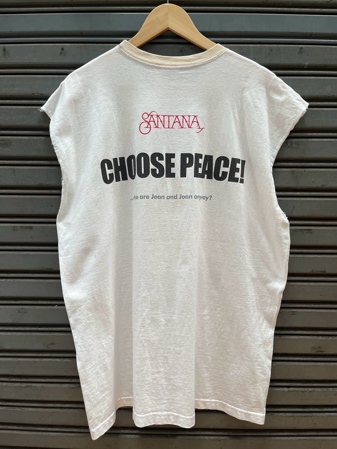 Other Vintage SANTANA CHOOSE PEACE! Size US XL / EU 56 / 4 - 2 Thumbnail