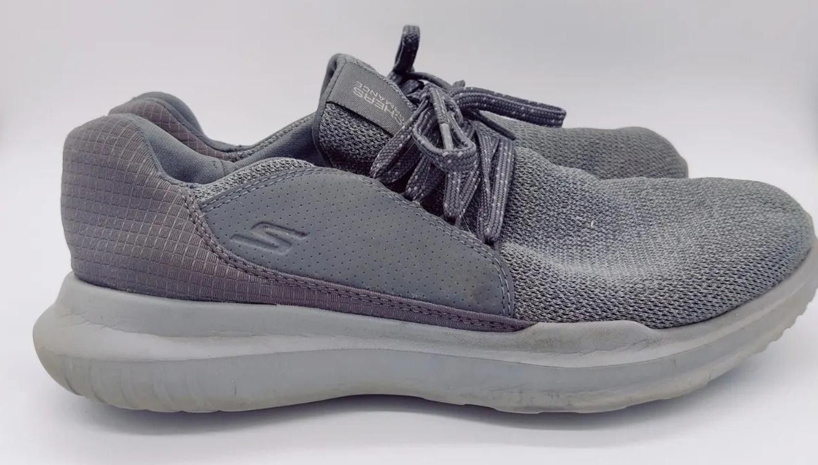 SKECHERS Skechers Air Cool Giga Mat Shoes 7.5 Charcoal Gray Sneaker Size US 7.5 / EU 40-41 - 4 Thumbnail
