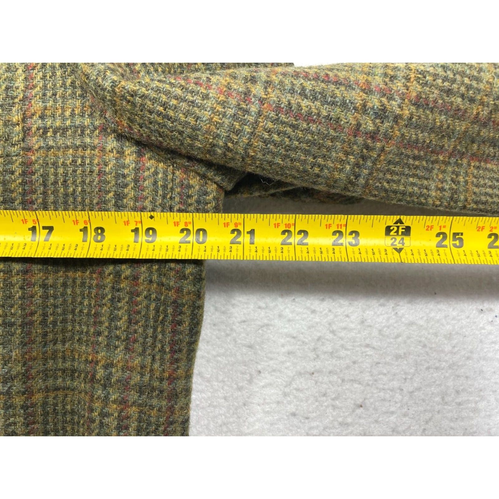Vintage Warson Manor Blazer Mens 40 Wool Glen Check Shirt Size 40R - 6 Thumbnail