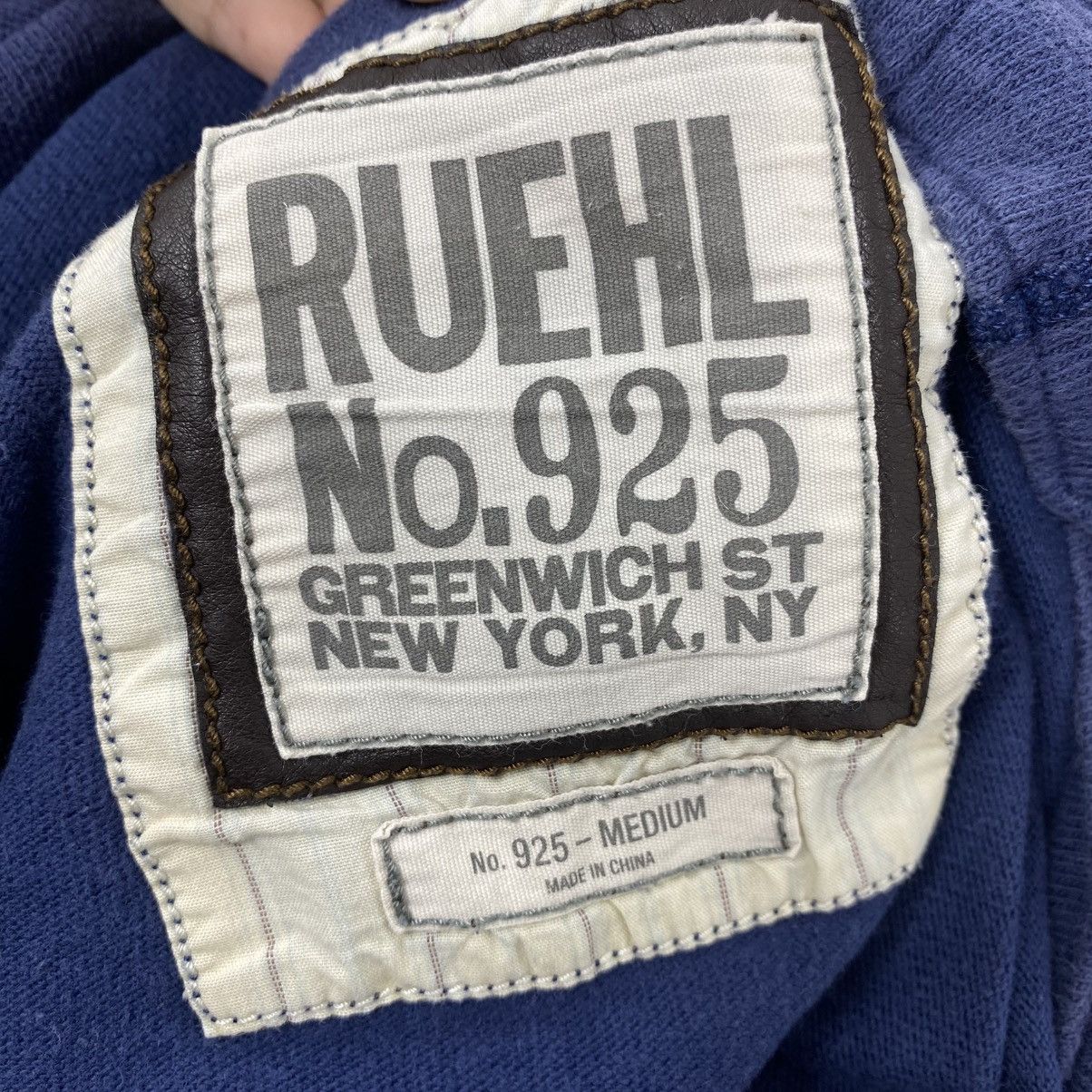 Ruehl No. 925 Ruehl No. 925 Navy Blue Henley Long Sleeve Shirt Medium Y2K Size US M / EU 48-50 / 2 - 5 Thumbnail