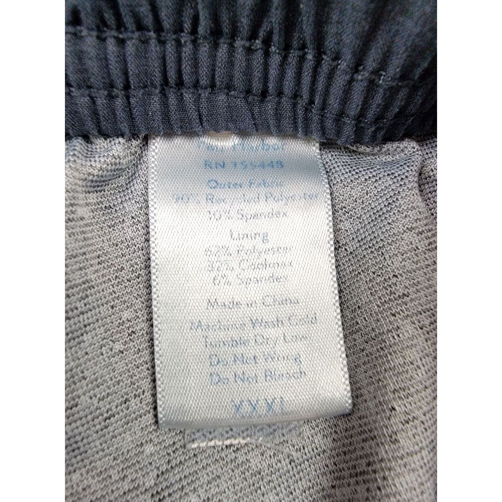 Vintage Fair Harbor Shorts Mens 3XL Blue The One Short Lined Comfort Athleisure Beach Bermuda Pocket Zip Back Logo Drawstring Elastic Waist Size US 39 - 5 Thumbnail