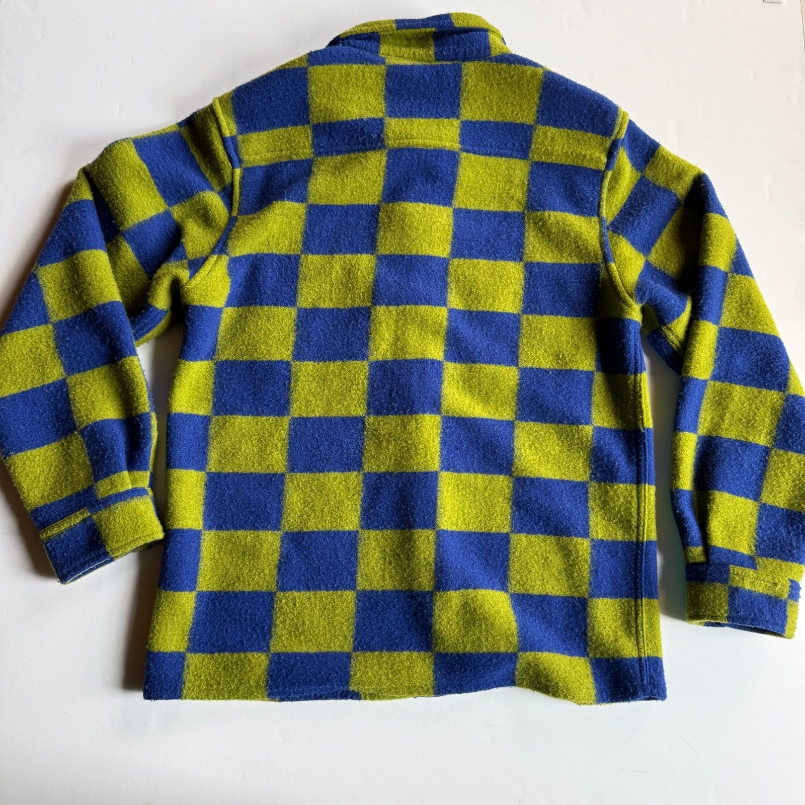 Pleasures PLEASURES Legume Checkered LS Overshirt in Green/Blue Size US M / EU 48-50 / 2 - 5 Thumbnail