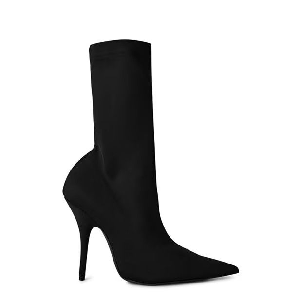 Balenciaga o1g2r1mq0924 80mm Boots in Black Size US 8 / IT 38 - 1 Thumbnail