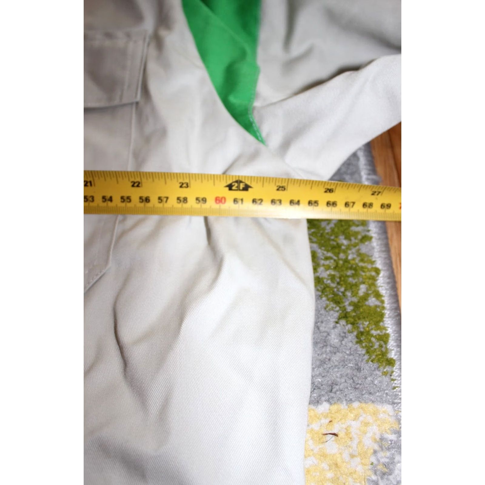 Vintage VINTAGE Skoda Workwear Mechanic jacket Men's 58 Cotton grey/green Workwear jacket Carpo size 58 Mens Jacket Size US XXL / EU 58 / 5 - 5 Thumbnail