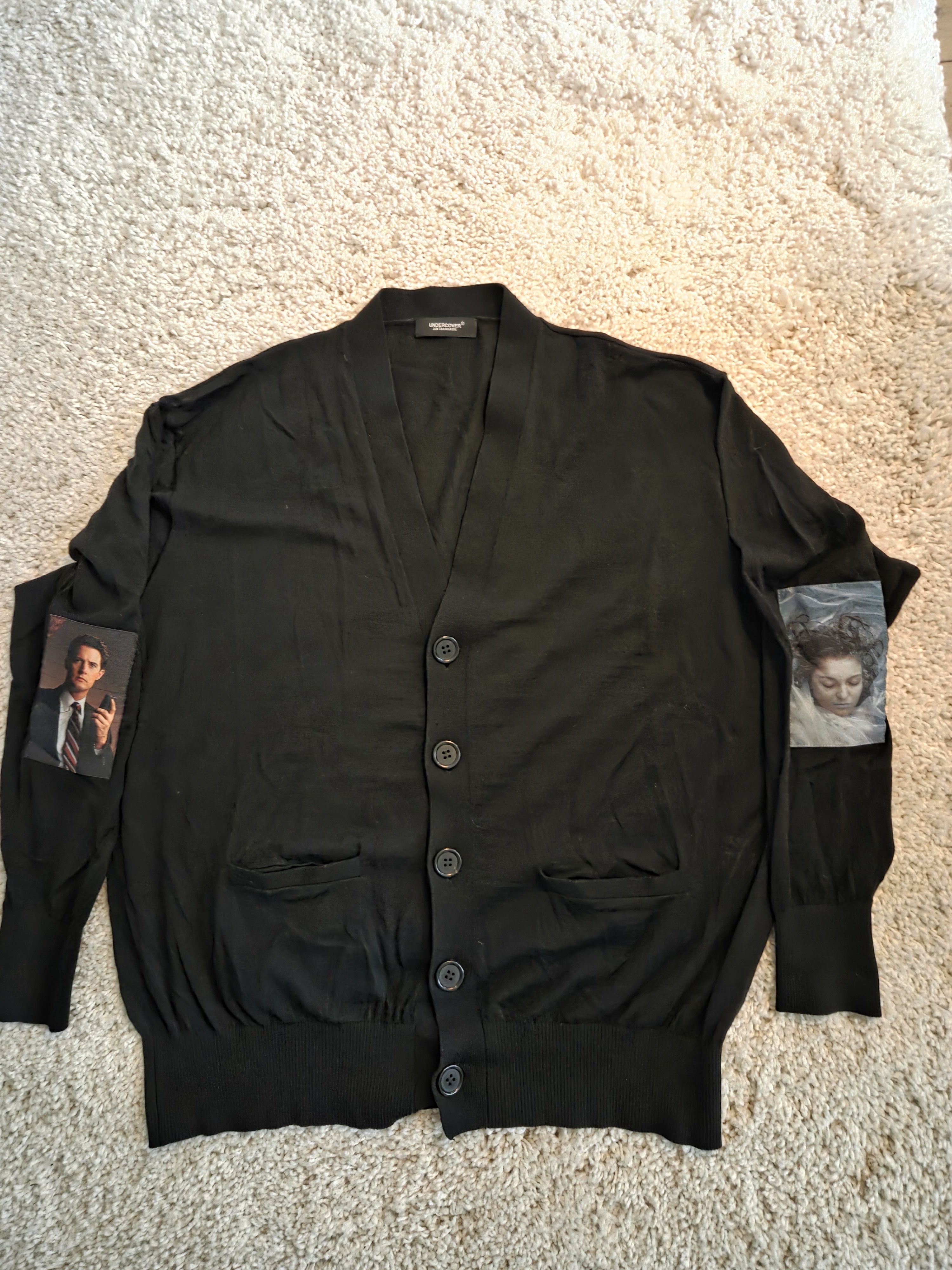 Undercover TWIN PEAKS × Undercover knitted Cardigan Size 4 Size US XL / EU 56 / 4 - 1 Thumbnail