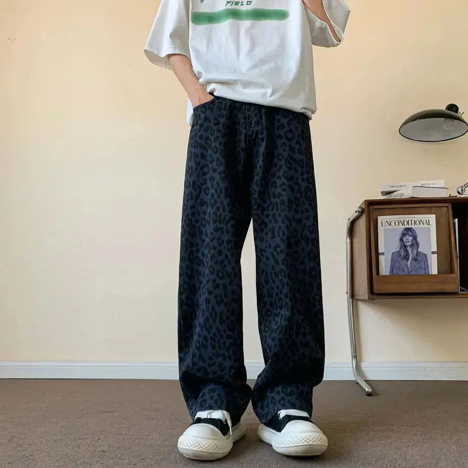 Japanese Brand Retro loose wide leg slightly flared jeans Size US 32 / EU 48 - 5 Thumbnail