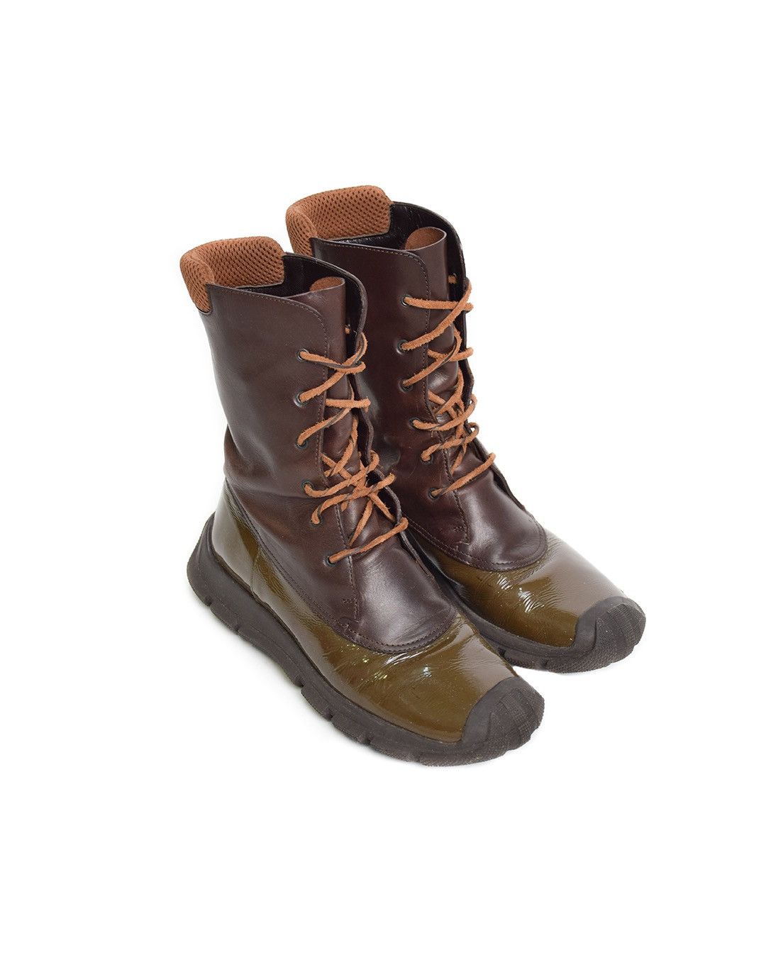 Miu Miu Miu Miu F/W1999 Chunky Laced Up Boots Size US 7.5 / IT 37.5 - 5 Thumbnail