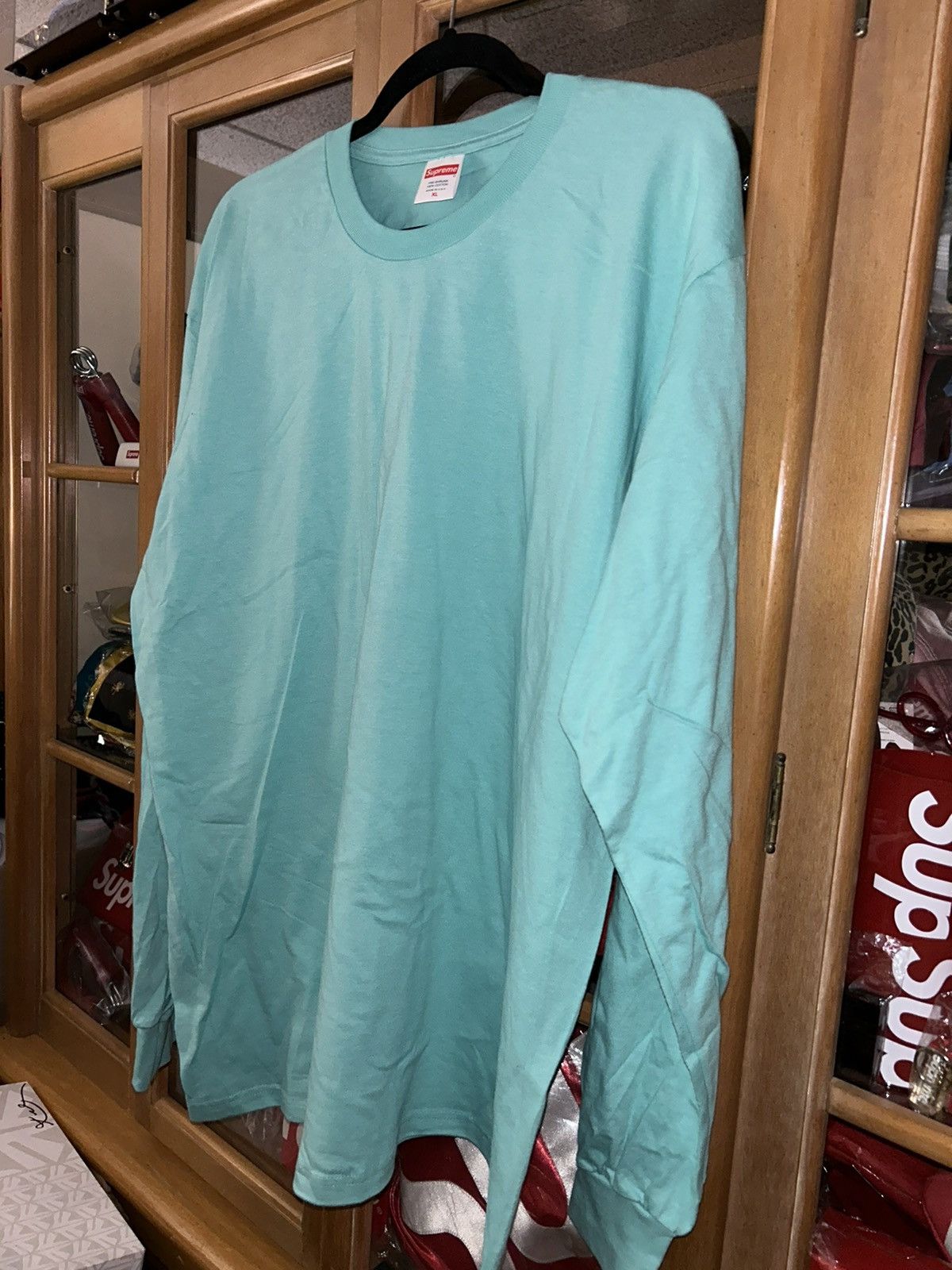 Supreme Supreme Blank L/S Tee Shirt Long Sleeve T/Shirt size XL NEW Size US XL / EU 56 / 4 - 2 Thumbnail