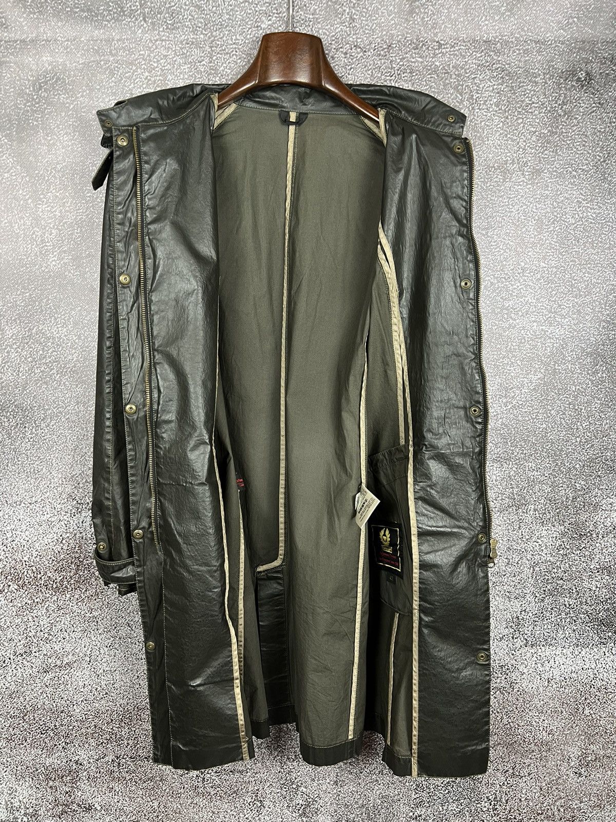 Belstaff Belstaff Black Prince Waxed Coat belted archive vintage Size M / US 6-8 / IT 42-44 - 10 Thumbnail