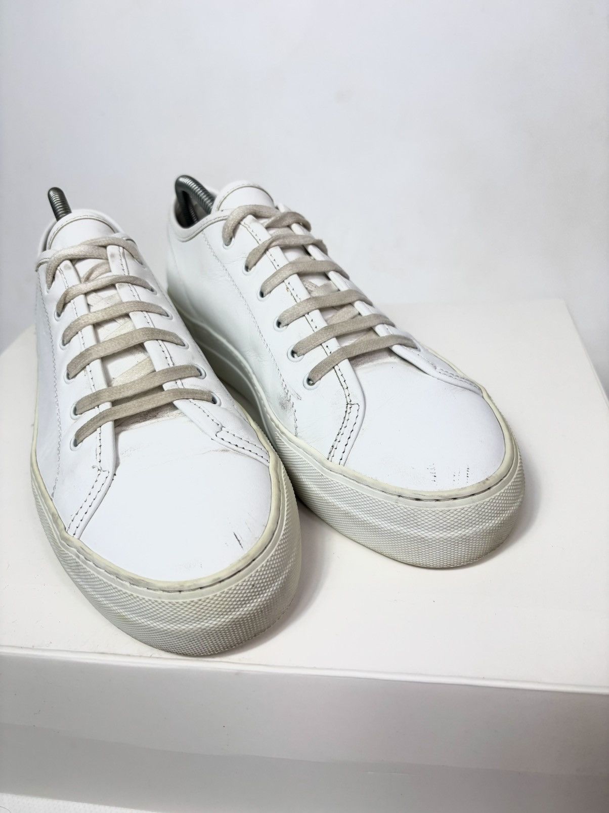 Common Projects Common Projects Tournaments Low Leather Shoes Size US 5 / EU 37 - 7 Thumbnail