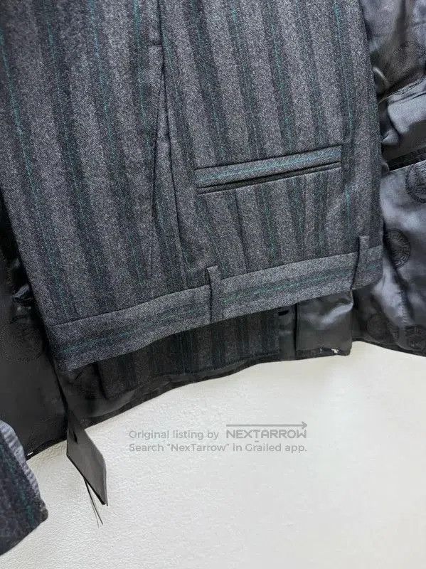 Versace Versace Men's Dark Gray Wool Long Sleeve Jacket . Size US S / EU 44-46 / 1 - 5 Thumbnail