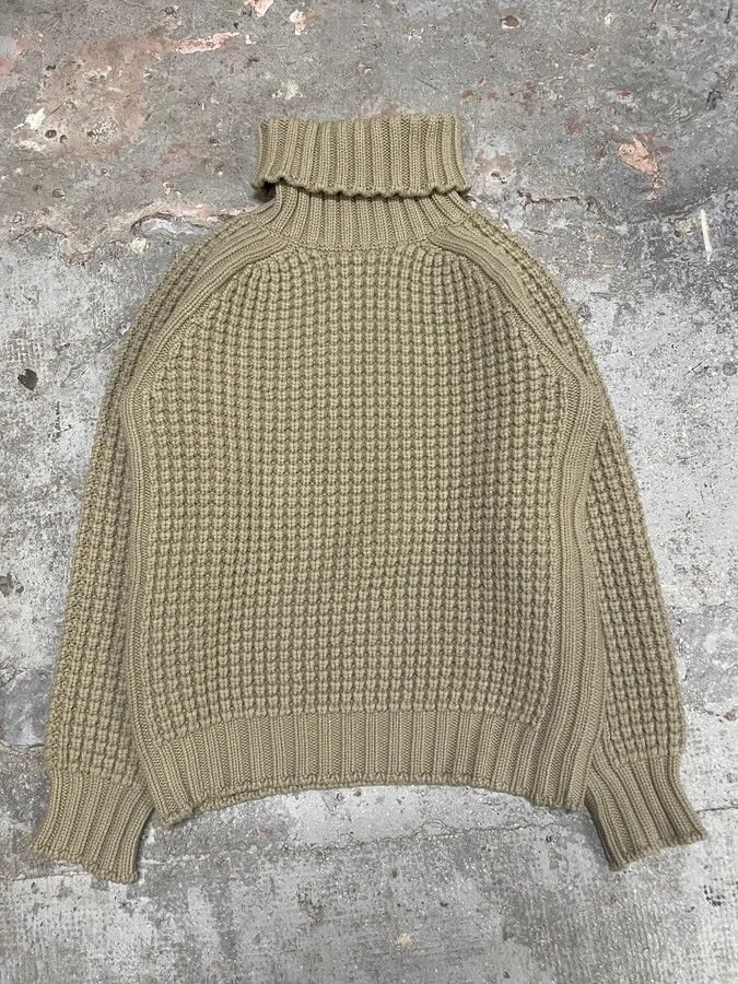 Saint Laurent Paris 2000s Yves Saint Laurent Grey Wool Turtleneck Size US M / EU 48-50 / 2 - 4 Thumbnail