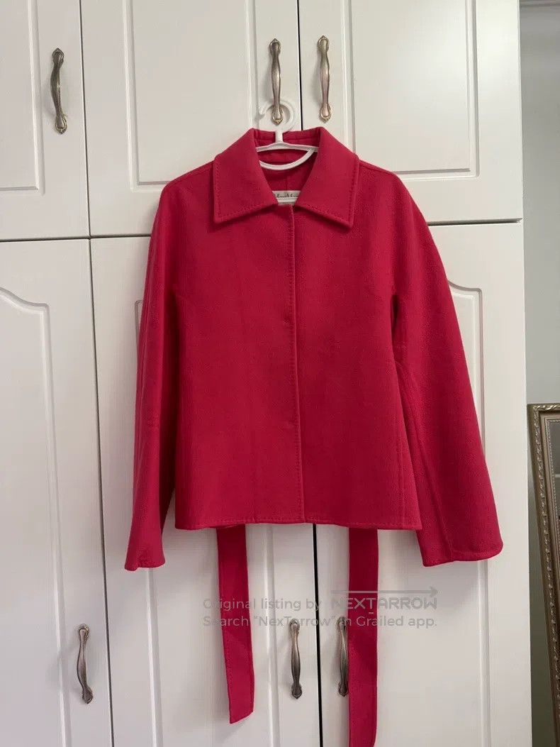 Max Mara Red Short Coat