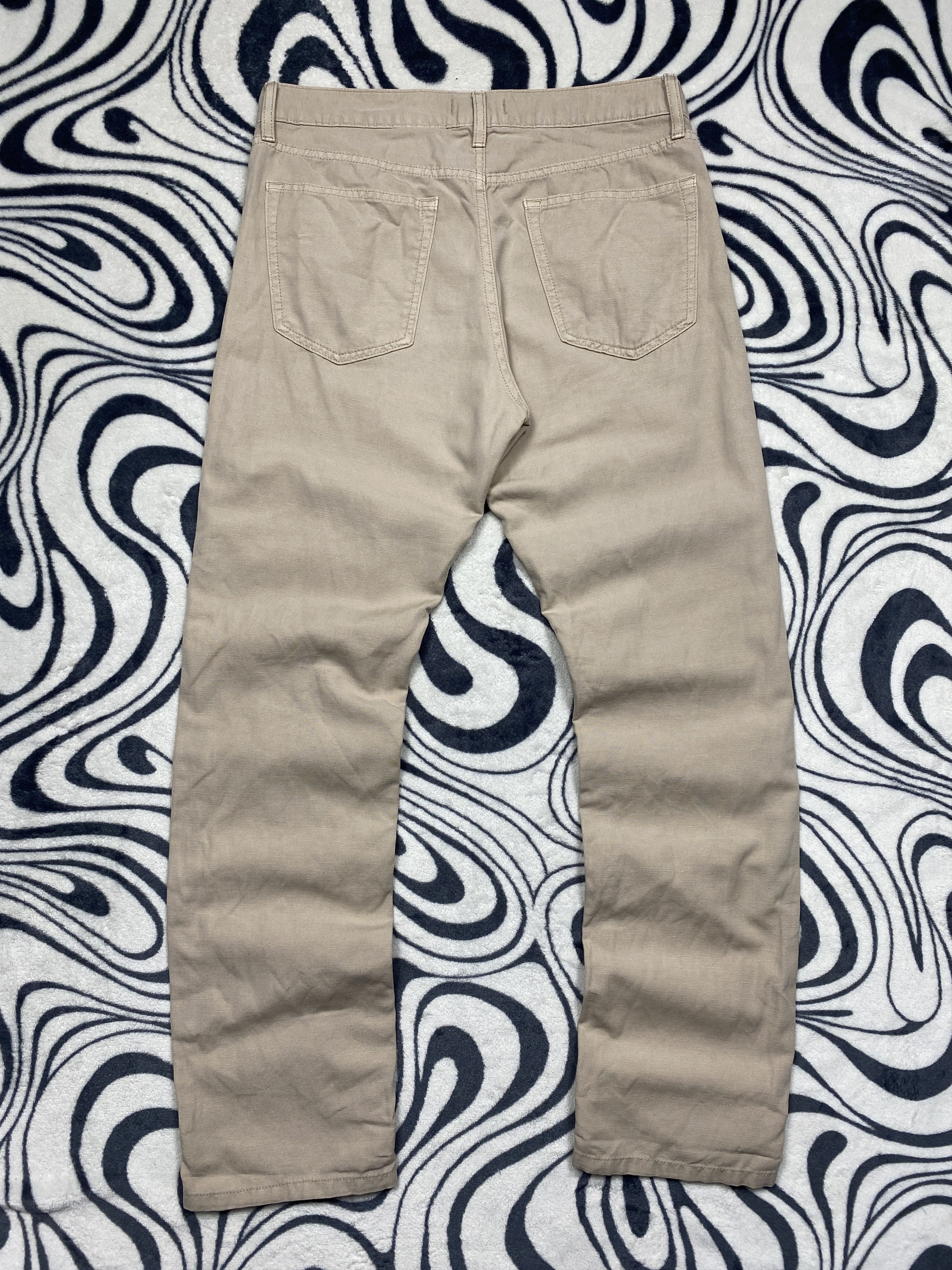 Uniqlo Uniqlo Mens Cotton-Linen Denim Pants Jeans Size US 31 - 6 Thumbnail