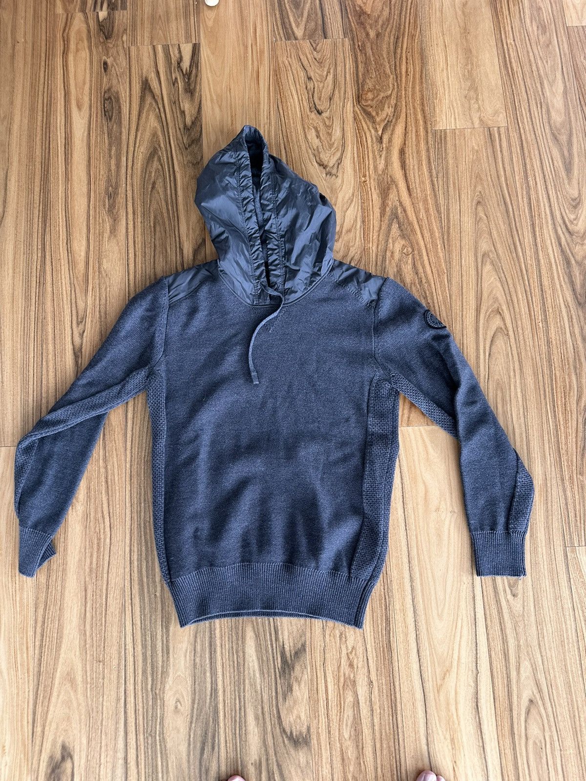Canada Goose Canada Goose Ashcroft black label grey hoodie small Grailed