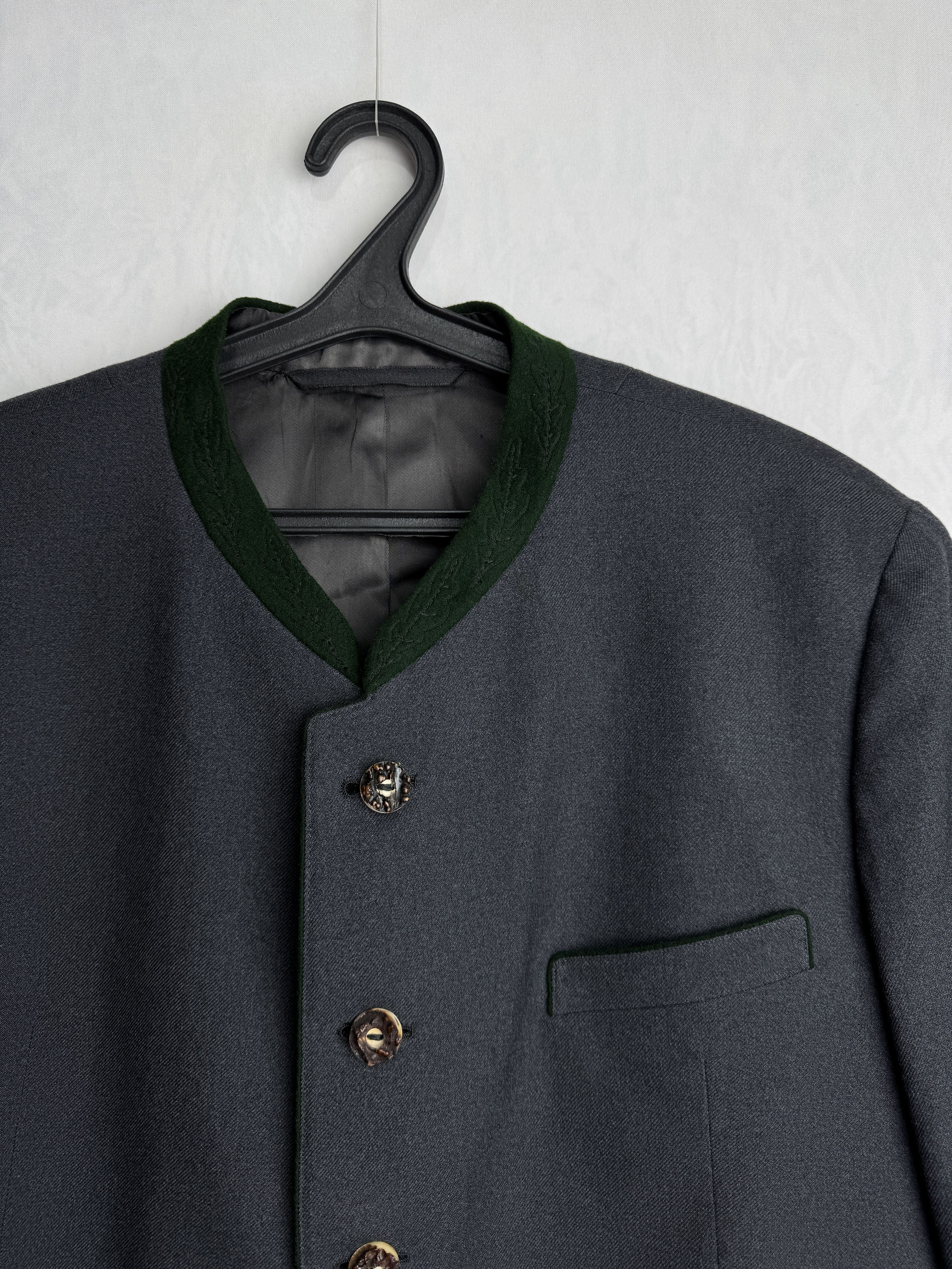 Other × Vintage Vintage men’s wool blend trachten jacket Size 44R - 10 Thumbnail
