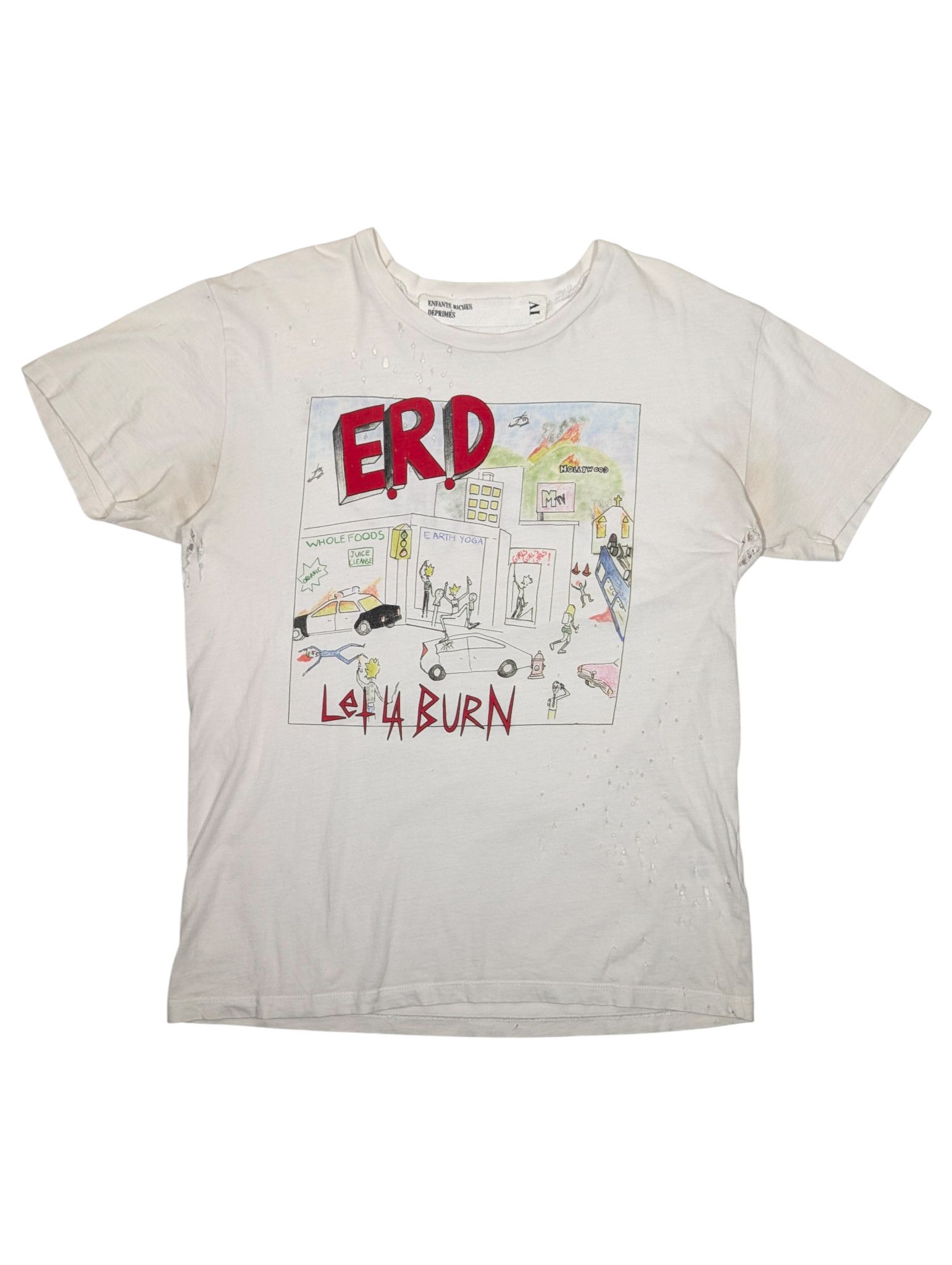 Enfants Riches Deprimes Let LA Burn T-Shirt Size US L / EU 52-54 / 3 - 4 Thumbnail