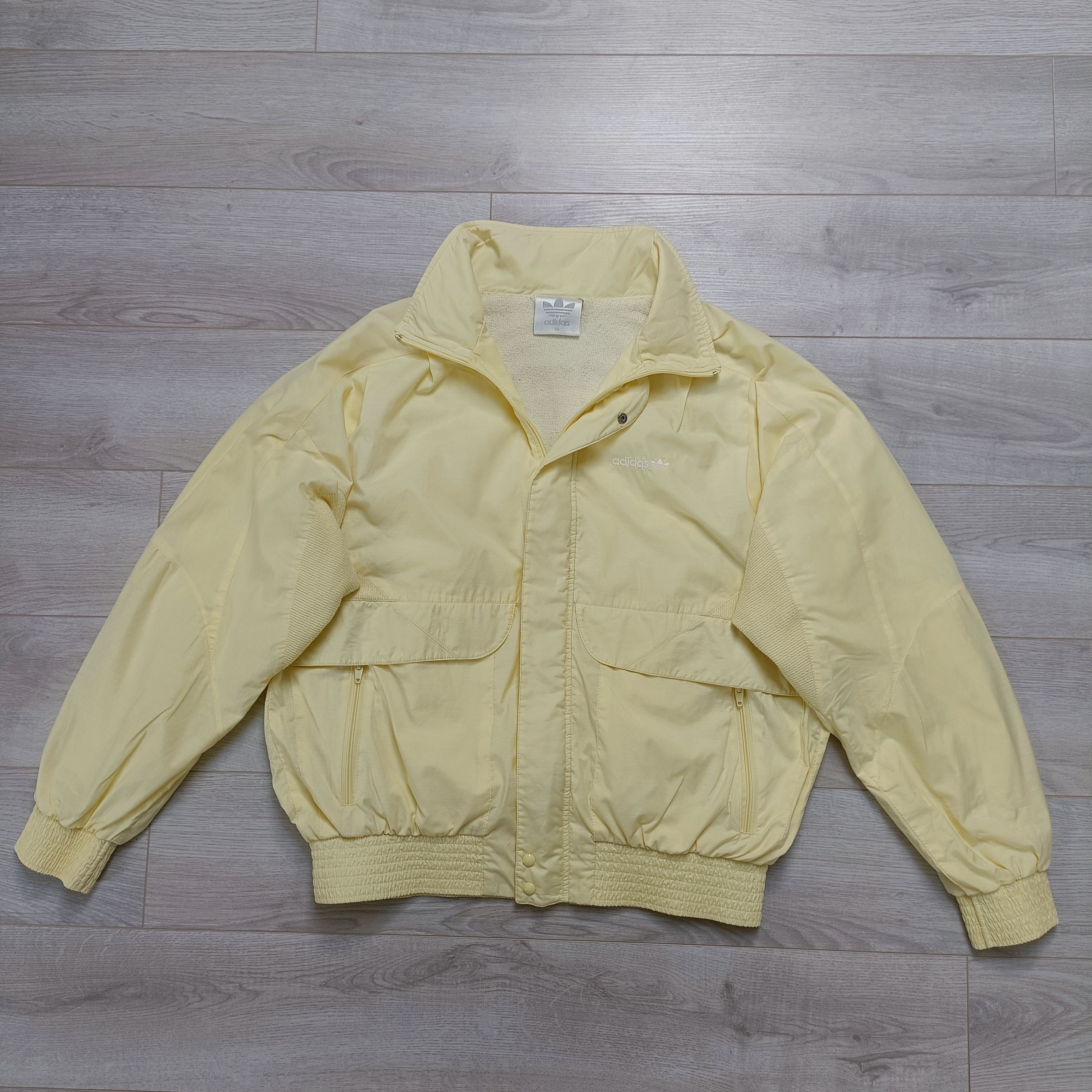 Adidas × Vintage Men's Yellow Full Zip Jacket Size US M / EU 48-50 / 2 - 3 Thumbnail
