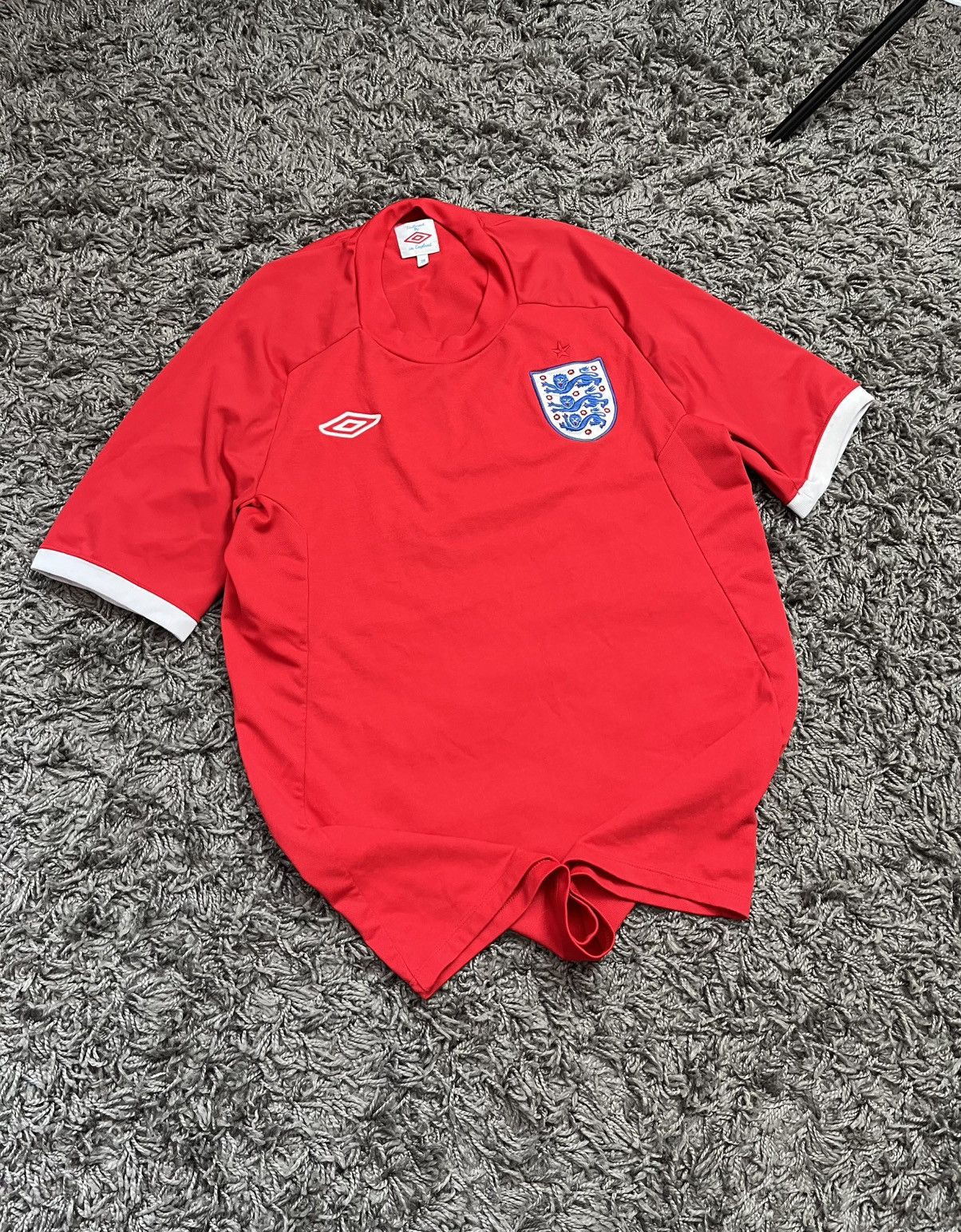 Umbro Vintage Umbro England 2010 World Cup Away Jersey Size US S / EU 44-46 / 1 - 1 Thumbnail
