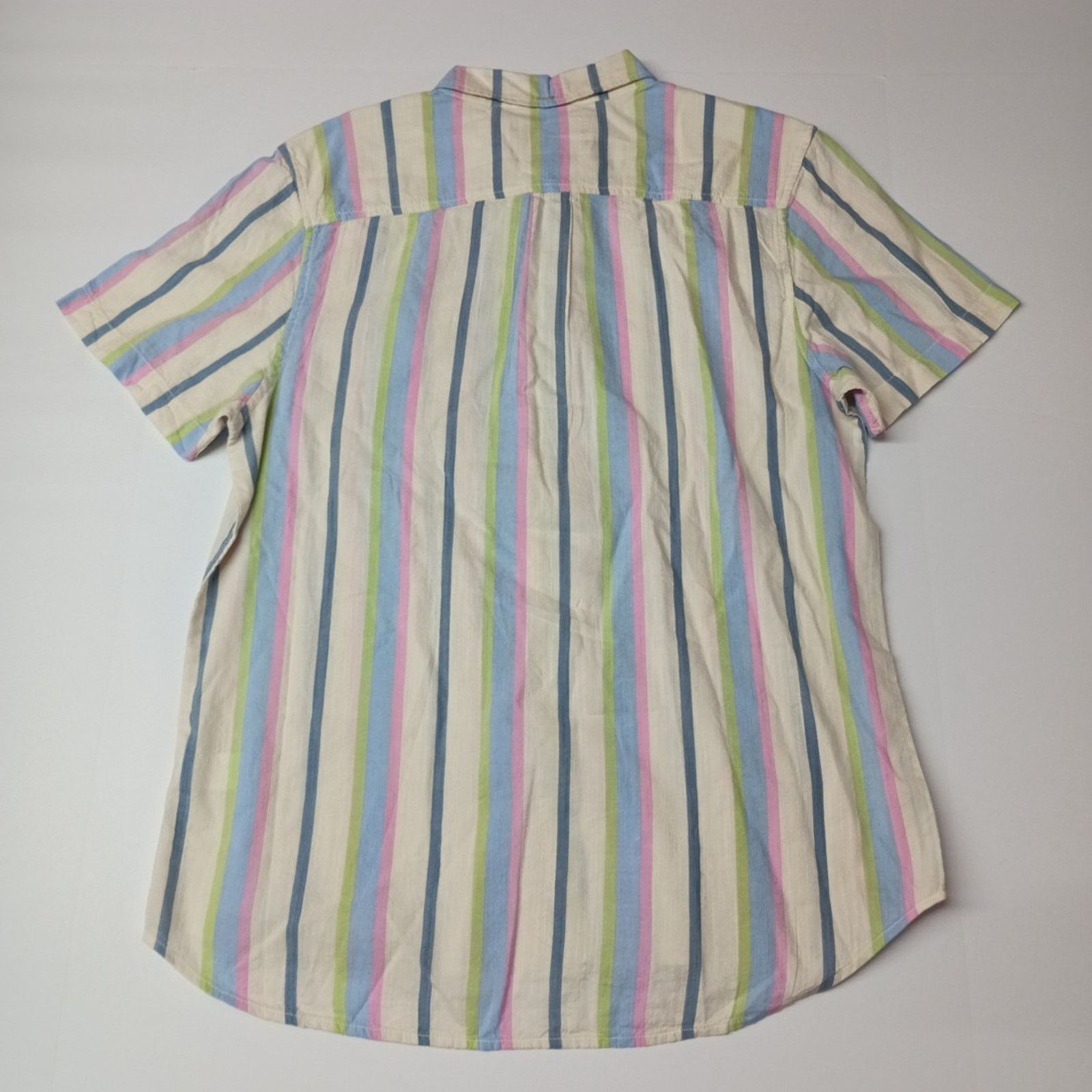 Chubbies Chubbies Soft Serve Friday Shirt Men's M Striped Multicolor Size US M / EU 48-50 / 2 - 8 Thumbnail