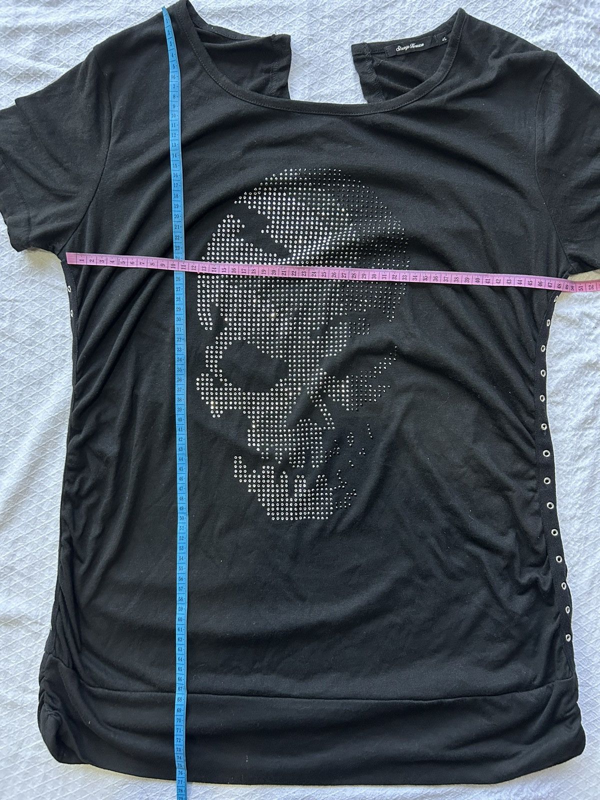 Japanese Brand × Le Grande Bleu (L.G.B.) Strange Heaven Japanese Gothic Skull Punk LGB style Size US L / EU 52-54 / 3 - 9 Thumbnail