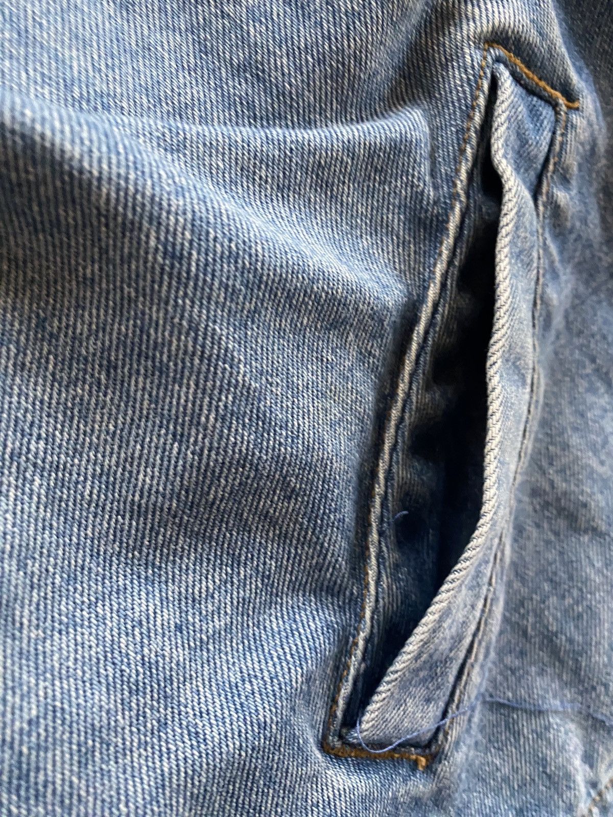 Vintage Vintage 90’s LA Blues Full Zip Hoodie Denim Jean Jacket Size US S / EU 44-46 / 1 - 8 Thumbnail