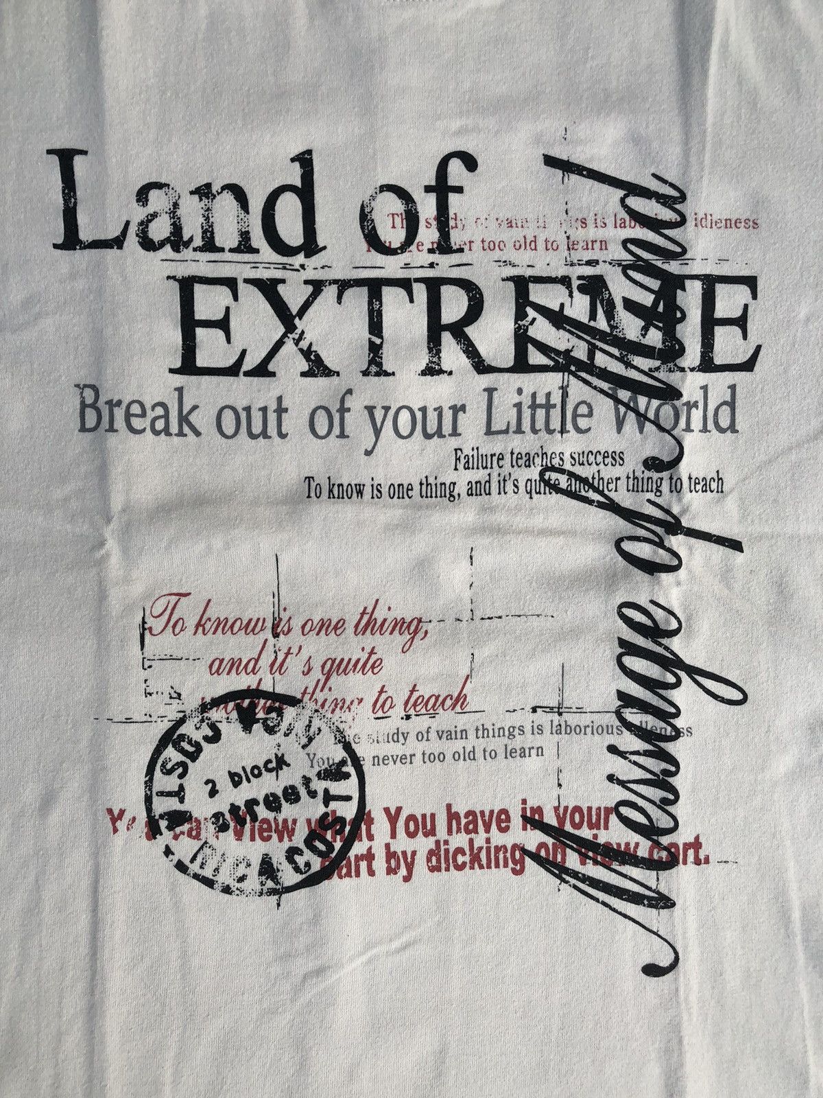 Beauty Beast Japanese Poem You’re Welcome M.Boand Punk Rock Style Size US M / EU 48-50 / 2 - 4 Thumbnail