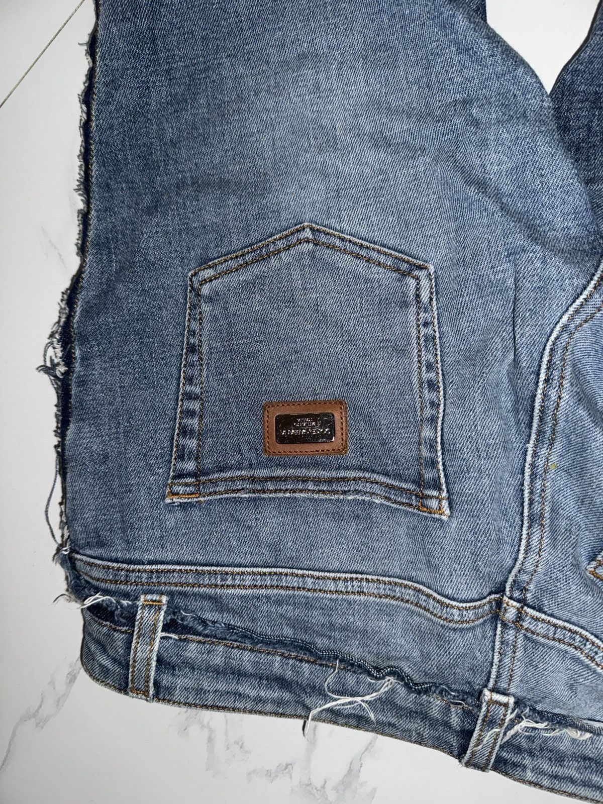 Dolce & Gabbana Distressed Ripped Dolce and Gabbana skinny jeans Size 27" / US 4 / IT 40 - 3 Thumbnail