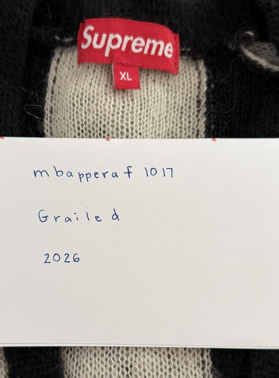Supreme Supreme Mohair Cardigan FW13 XL Size US XL / EU 56 / 4 - 7 Thumbnail