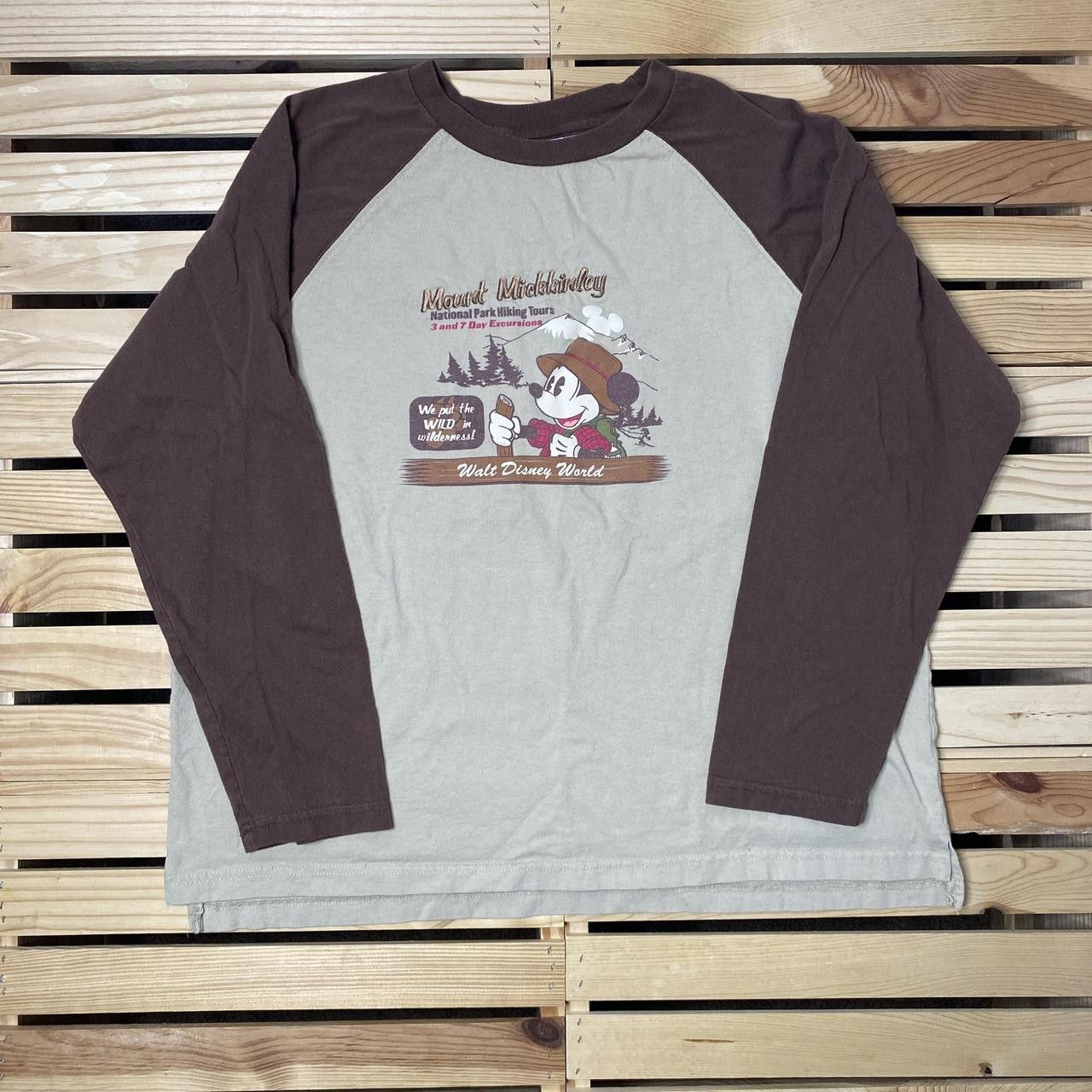 Disney Vintage Disney's Natl Park Hiking Tan Cartoon Tee Size Large Size US L / EU 52-54 / 3 - 1 Thumbnail