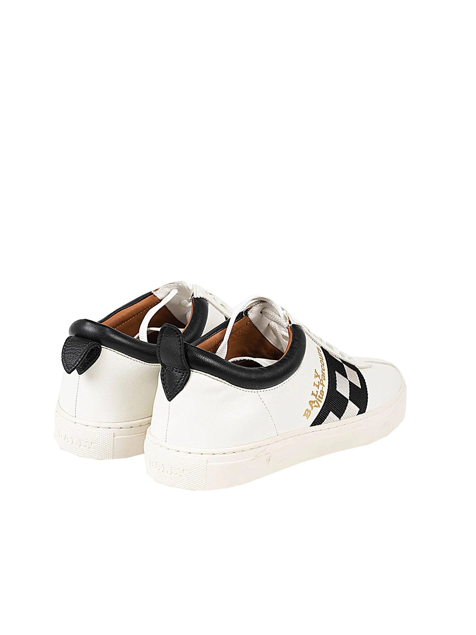 Bally o1y1224 Low-Top Sneakers in White/Black Size US 6.5 / EU 39-40 - 4 Thumbnail