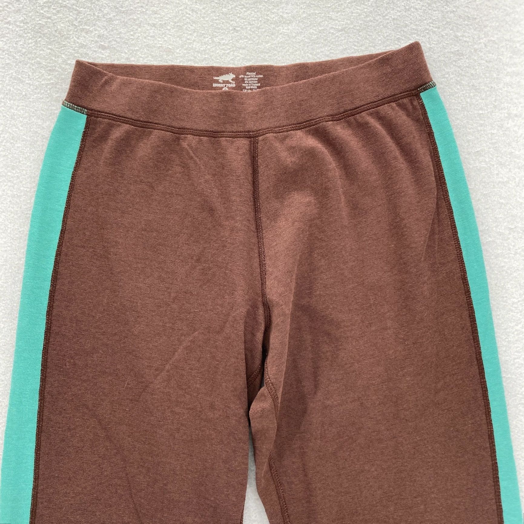 Vintage Horny Toad Flexcel Pull On Wide Leg Crop Pants Women's Small Brown Stretch Camp Size 26" / US 2 / IT 38 - 2 Thumbnail