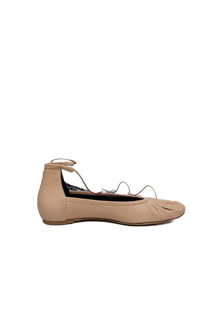 Ann Demeulemeester Ann Demeulemeester SS18 Feather Ballerina Flats Size US 8 / IT 38 - 3 Thumbnail