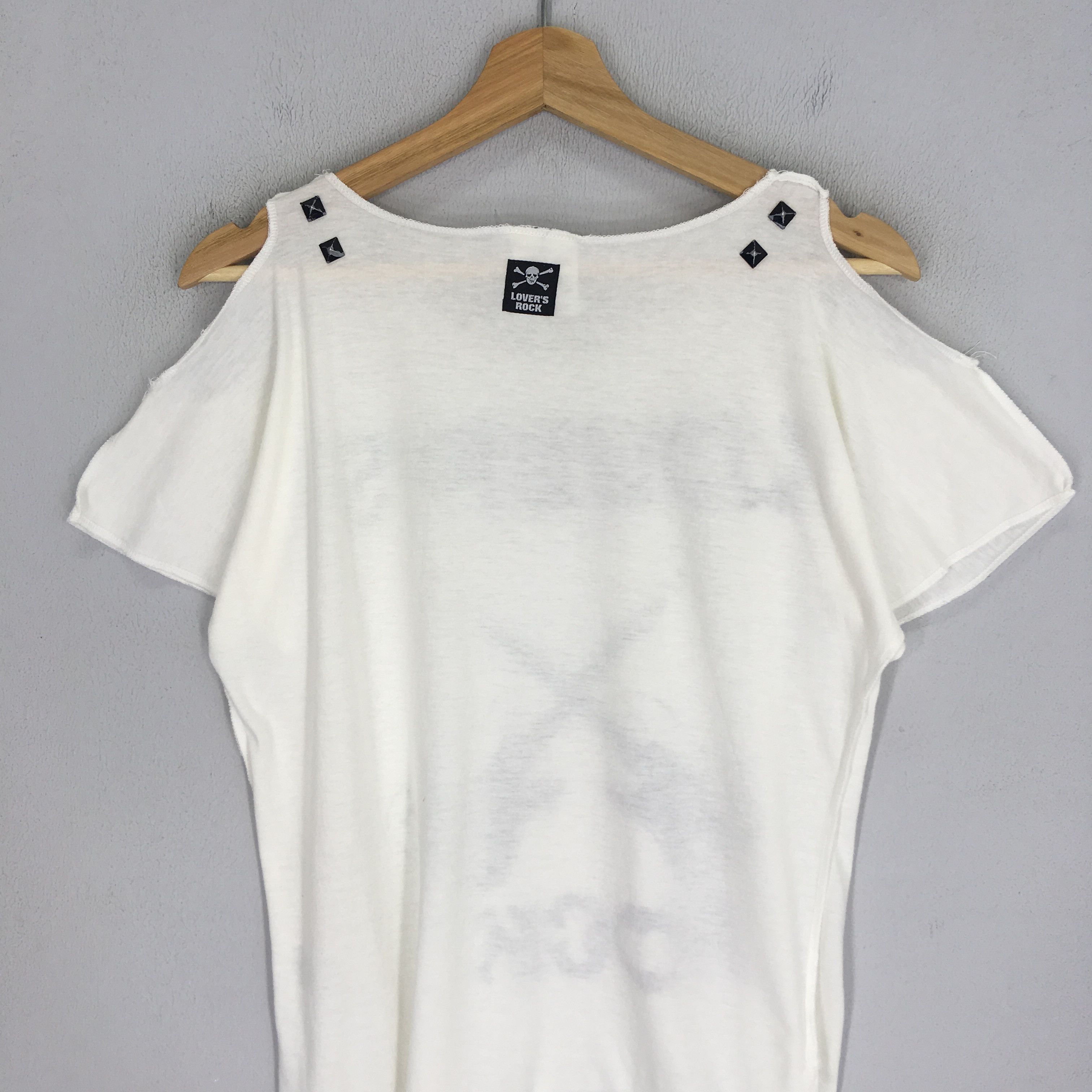 If Six Was Nine × Japanese Brand × Vintage Vintage Super Lovers Japan Studded Style Cropped Top Punk Size M / US 6-8 / IT 42-44 - 4 Thumbnail