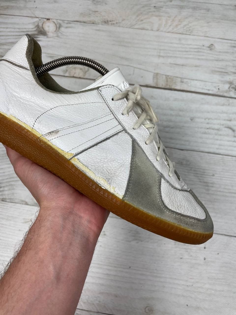 Other GAT BW Sport Army Trainer Bundeswehr Shoes Leather Sneakers Size US 9 / EU 42 - 17 Thumbnail