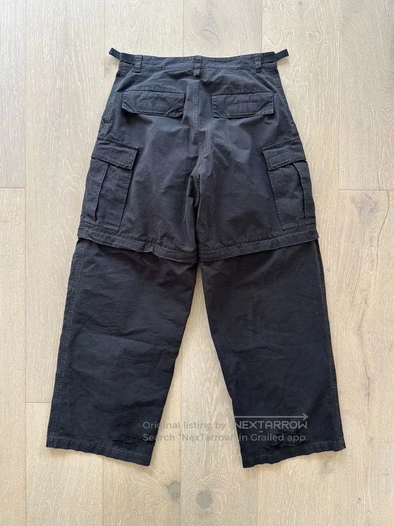 Balenciaga Balenciaga 24SS Grade Robe cargo, damaged work pants . Size US 32 / EU 48 - 3 Thumbnail