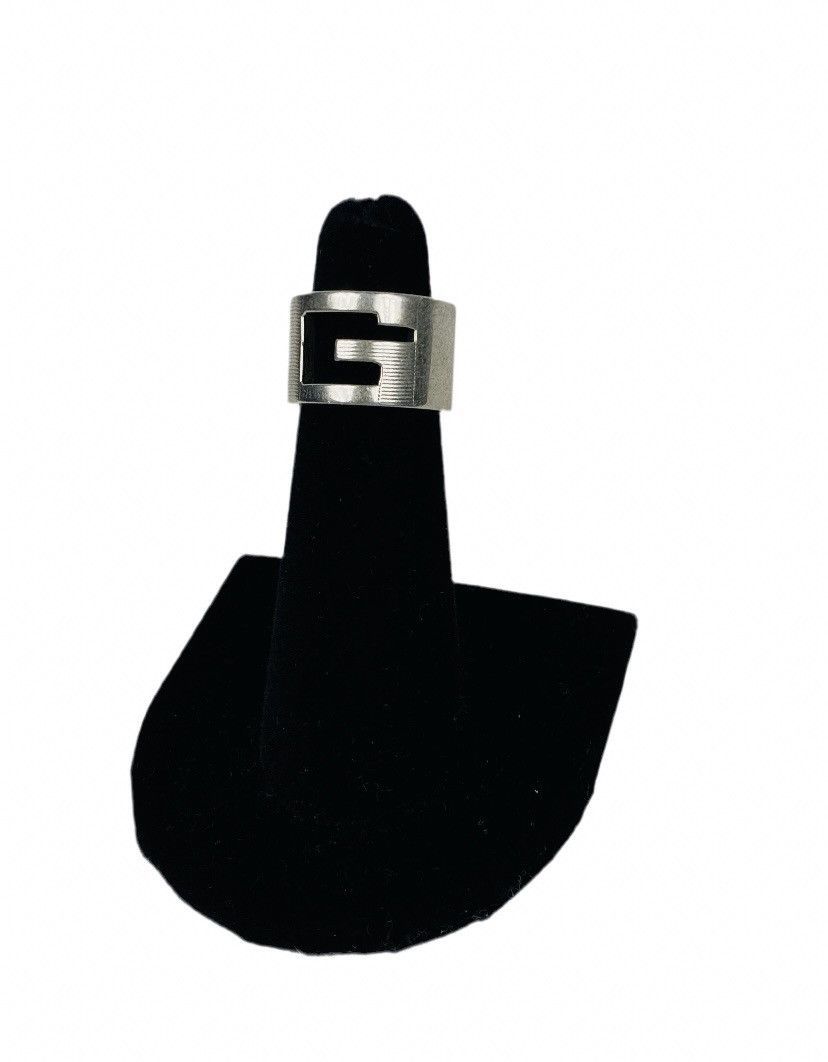 Gucci Gucci .925 Silver G Ring size IT 8 Size ONE SIZE - 1 Thumbnail