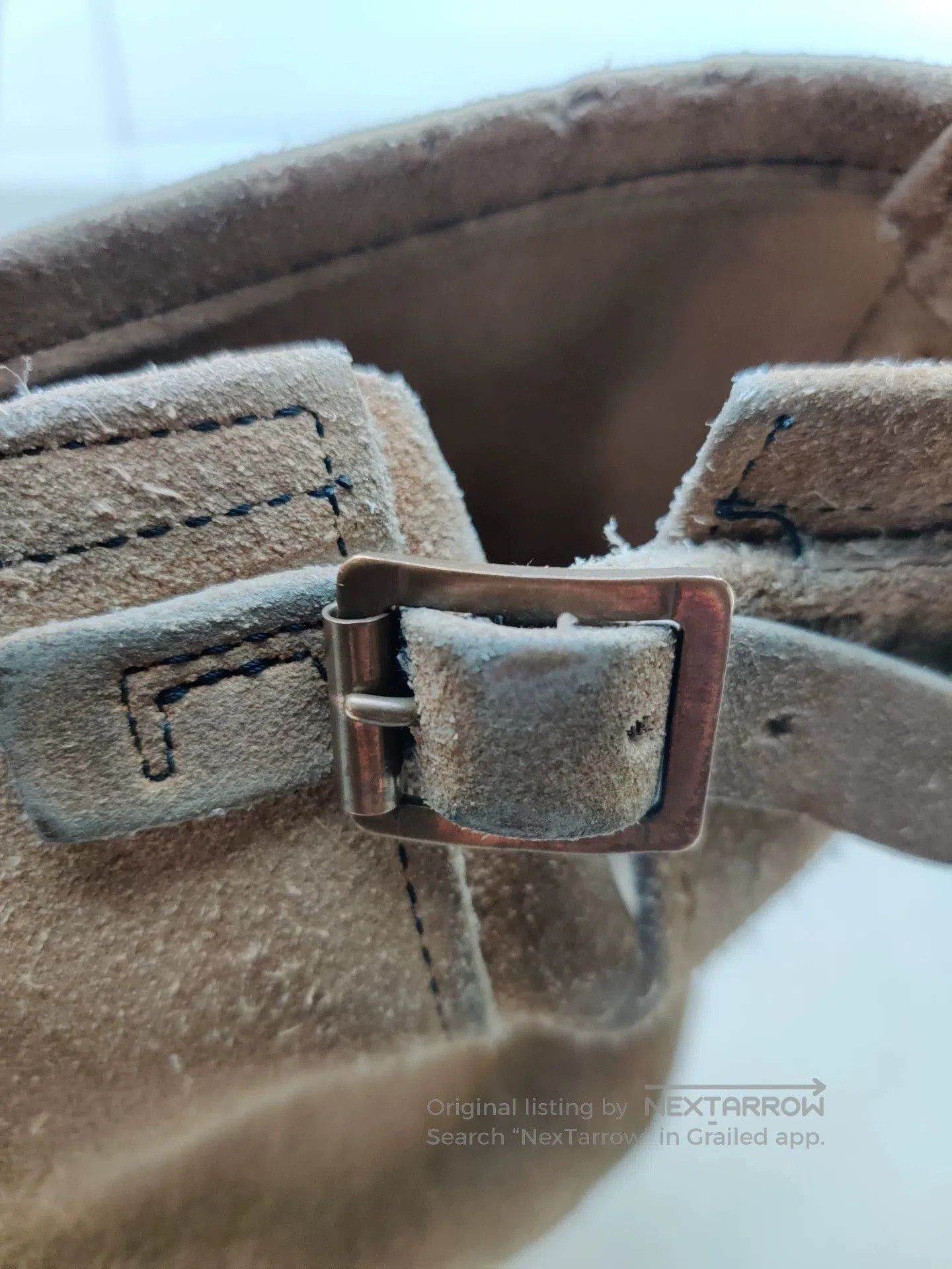 Red Wing Redwing PT91 Engineer Boots with Brass Buckle. Size US 8 / EU 41 - 6 Thumbnail