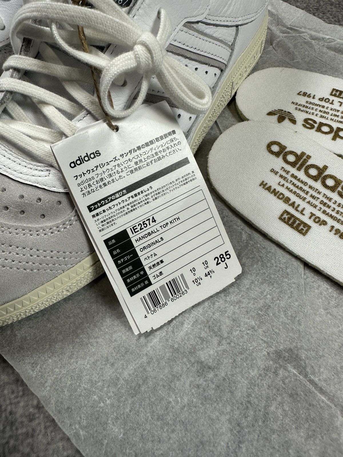 Adidas × Kith Adidas Handball Top Kith Sneakers Streetwear Rare 44 usa 10 Size US 10 / EU 43 - 2 Thumbnail
