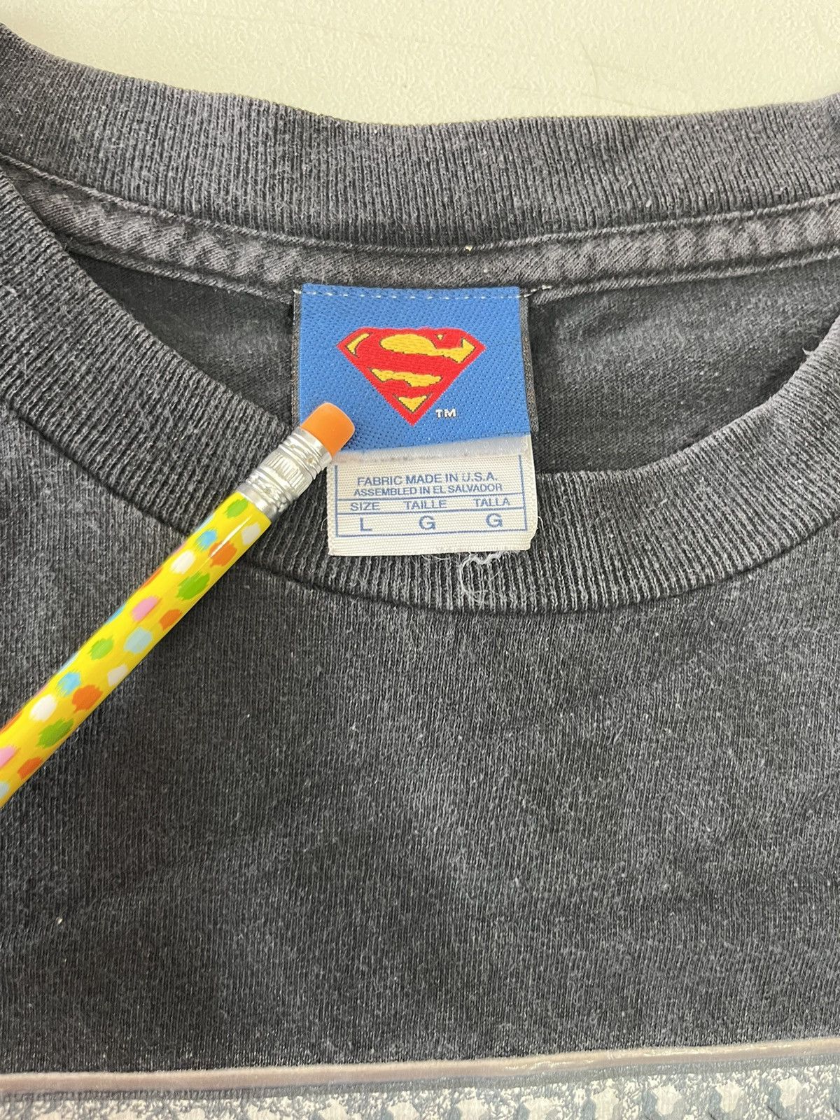 Vintage Y2K Superman shirt Size US L / EU 52-54 / 3 - 3 Thumbnail