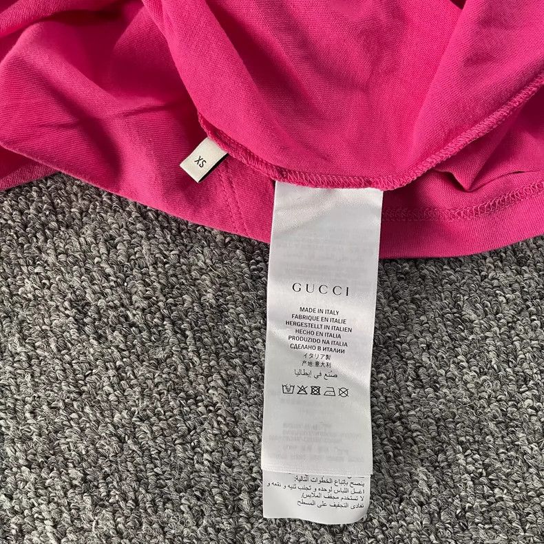 Gucci Gucci Pure cotton large logo short sleeves 2501-Nextarrow Size US XS / EU 42 / 0 - 8 Thumbnail