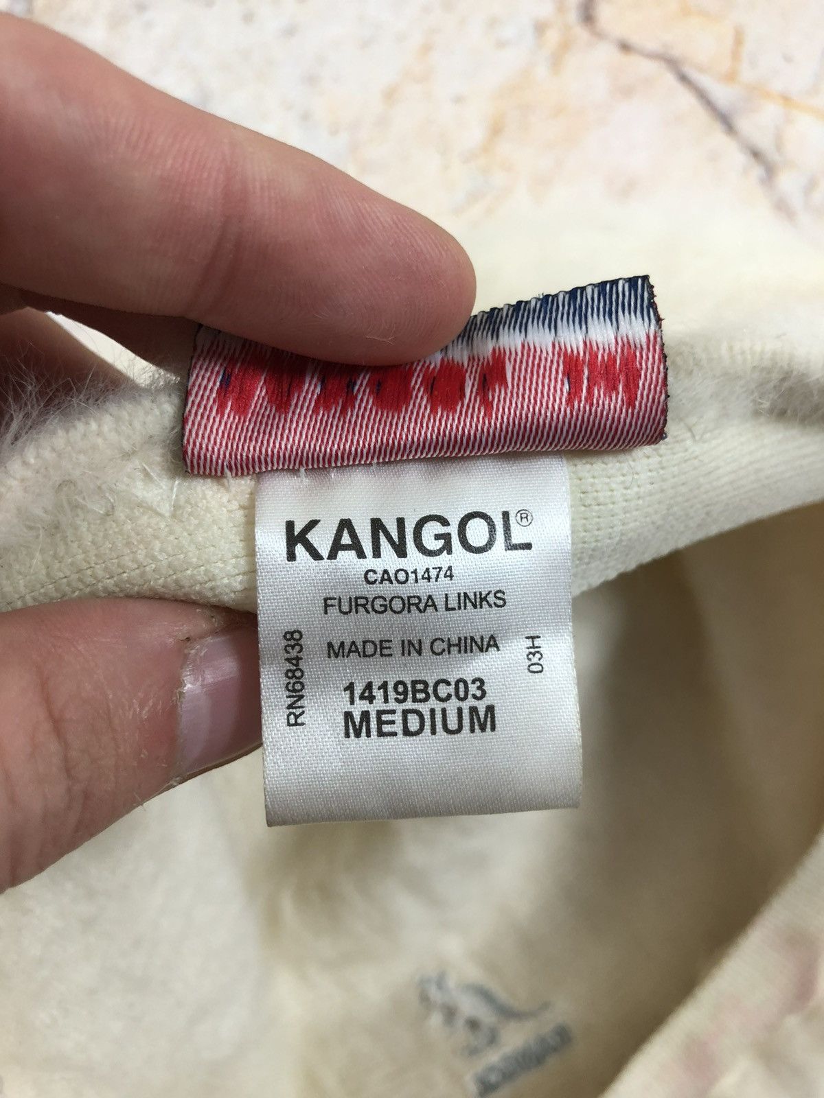 Kangol Kangol white angora hat cap Size ONE SIZE - 7 Thumbnail