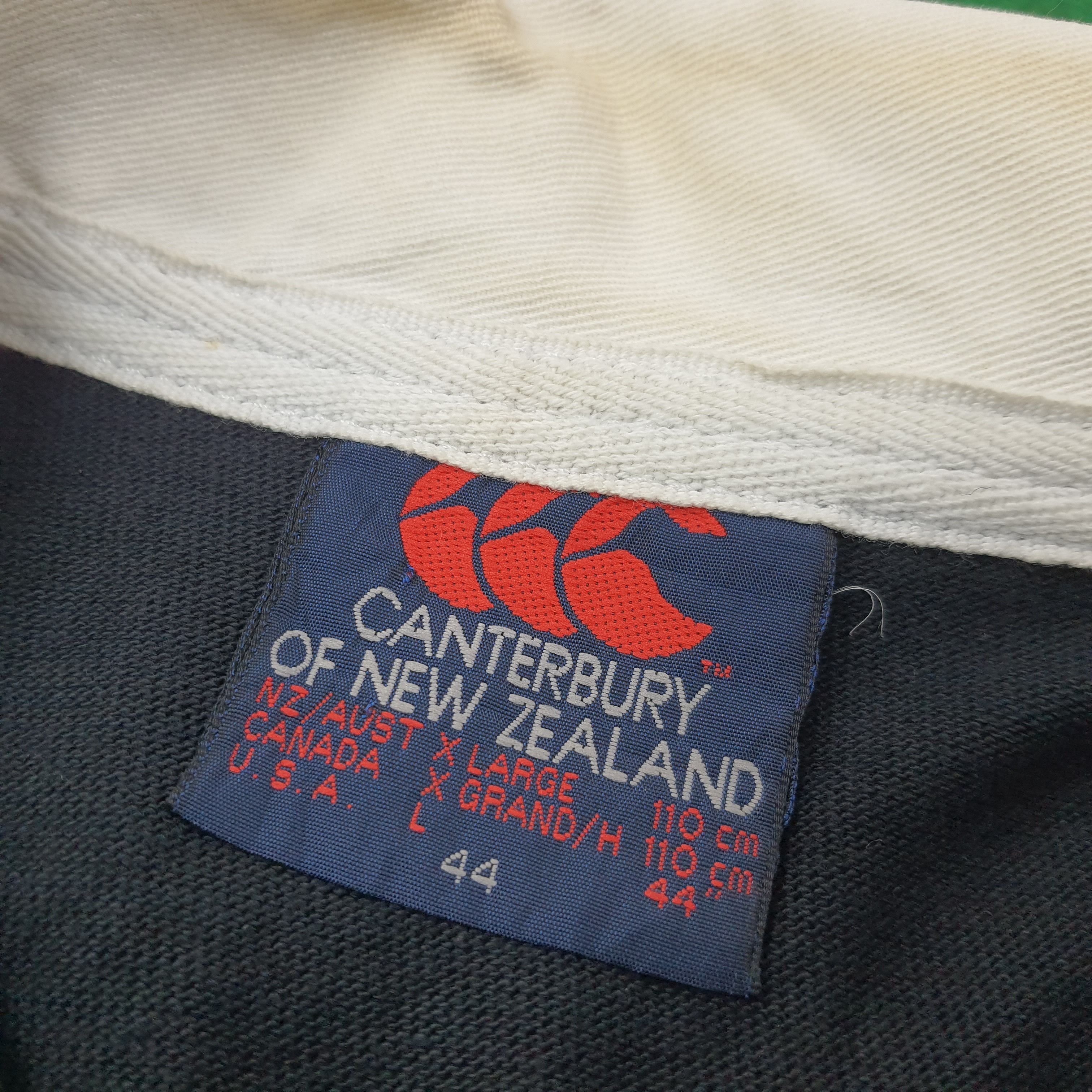Canterbury of New Zealand Vintage Canterbury All Black Rugby Sport Shirt C259N8 Size US XL / EU 56 / 4 - 4 Thumbnail