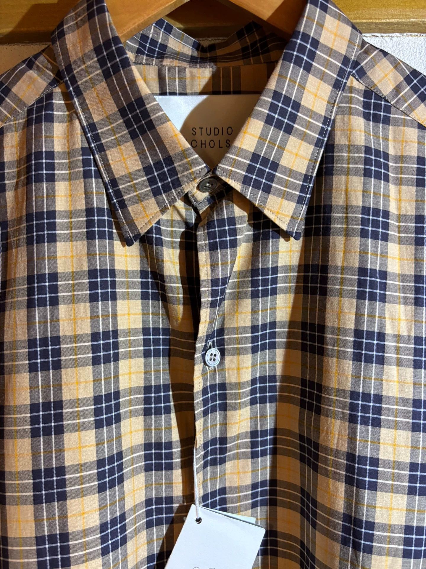 Studio Nicholson studio nicholson oversized check shirt S (oversized) Size S / US 4 / IT 40 - 2 Thumbnail